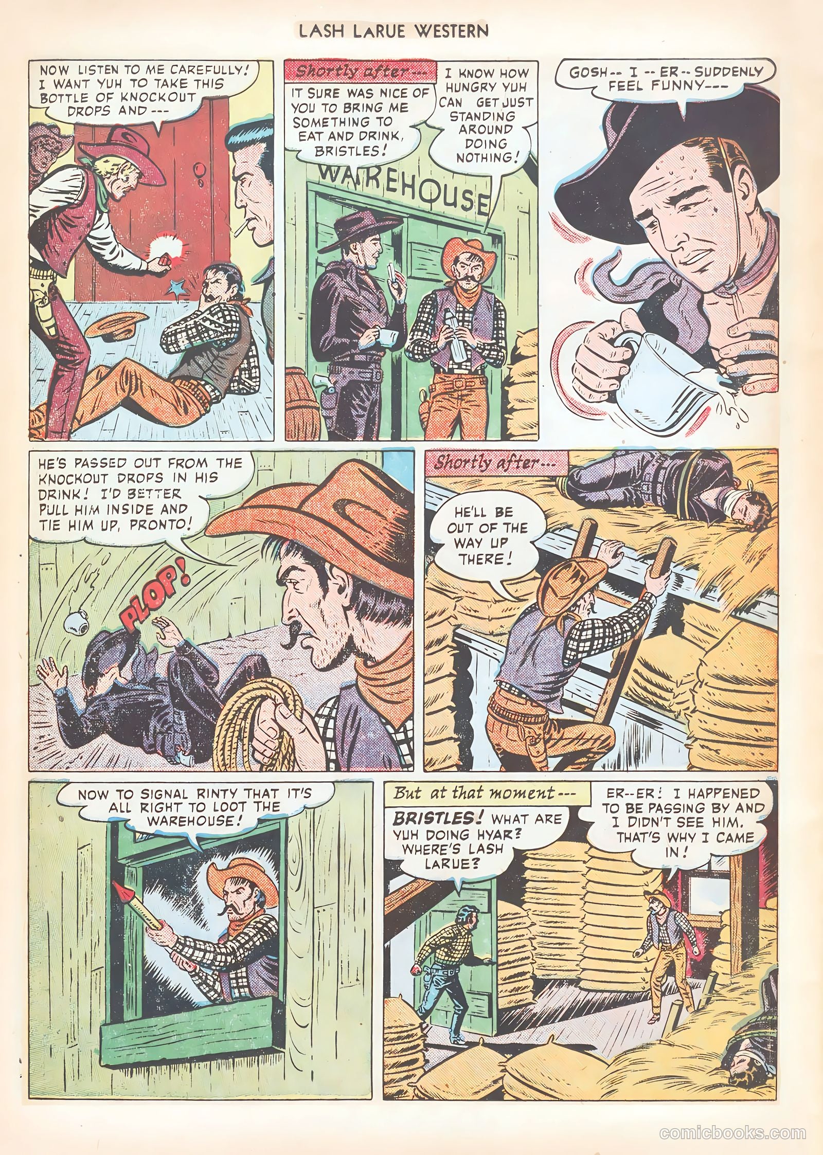 Lash LaRue Western #12 (1951) — page 29 of 52