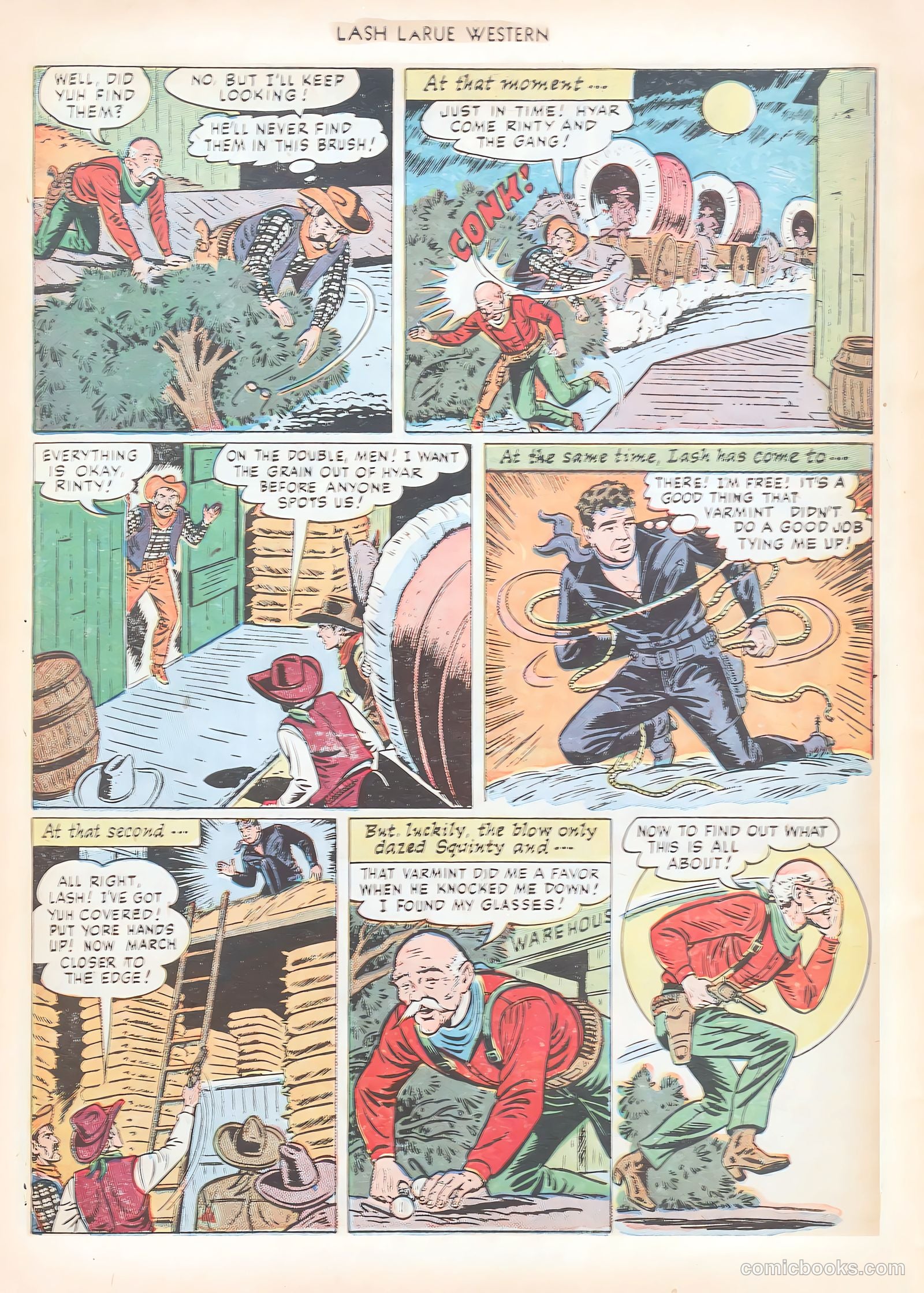 Lash LaRue Western #12 (1951) — page 31 of 52