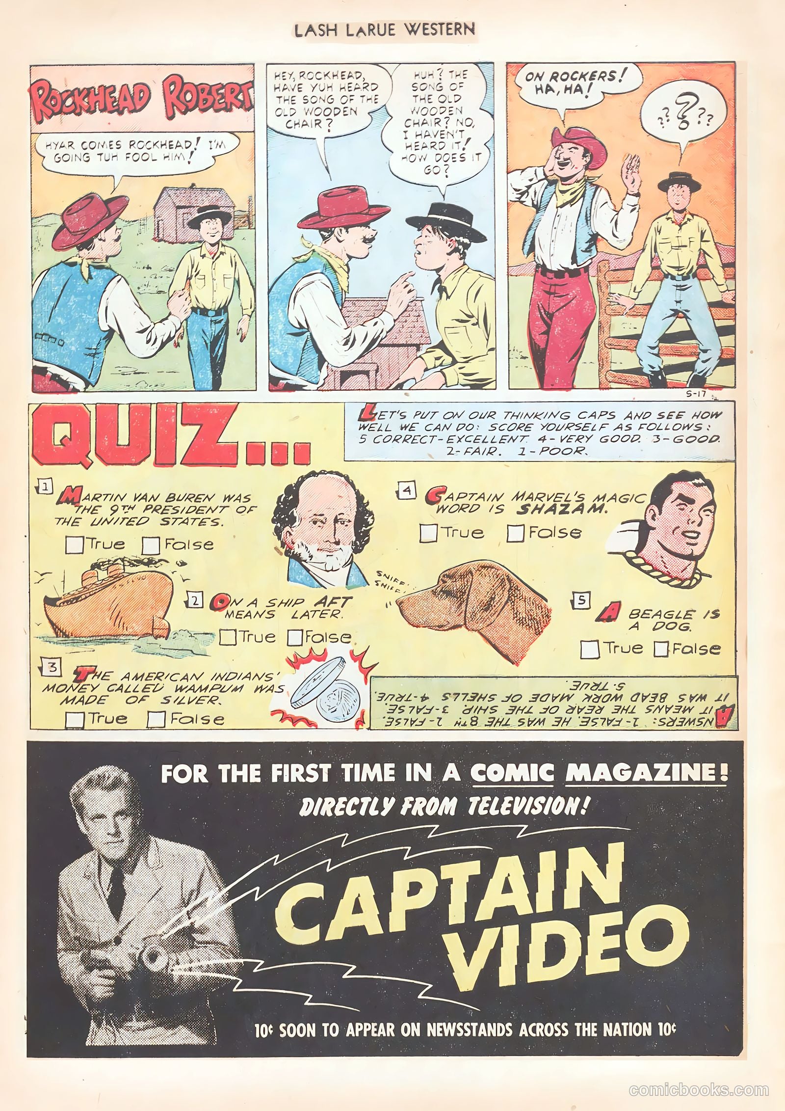 Lash LaRue Western #12 (1951) — page 33 of 52