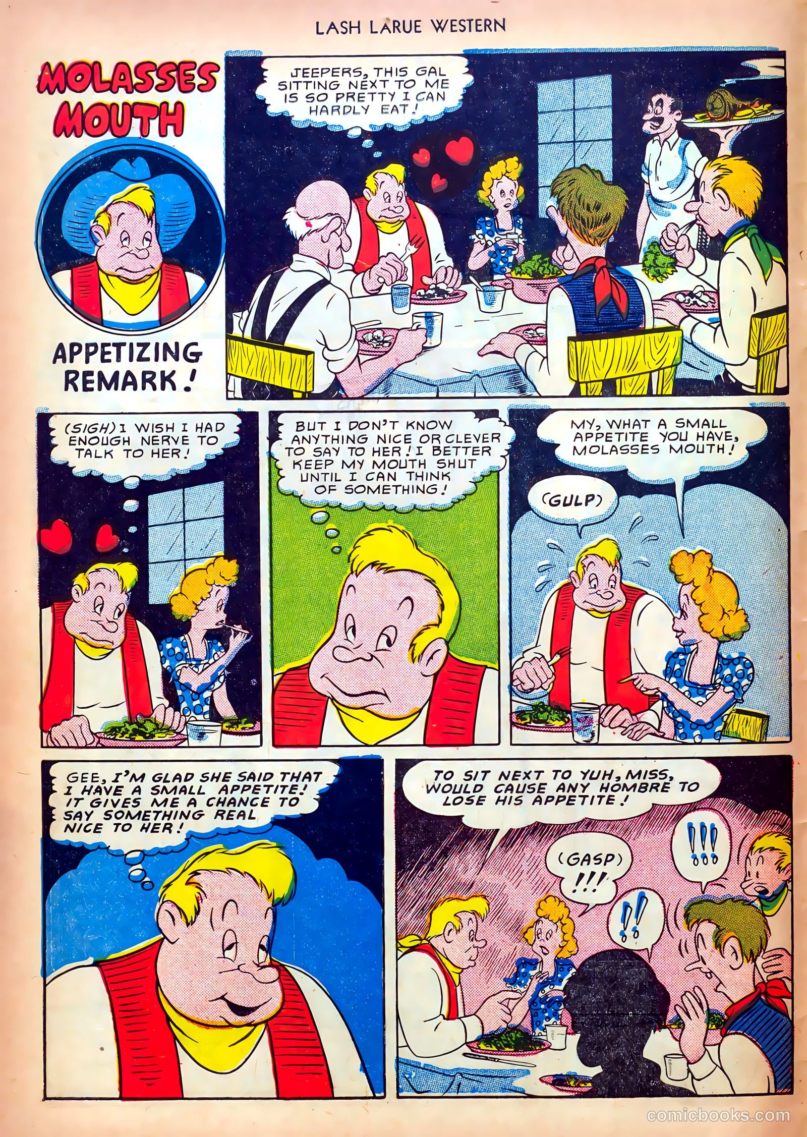 Lash LaRue Western #13 (1951) — page 10 of 36