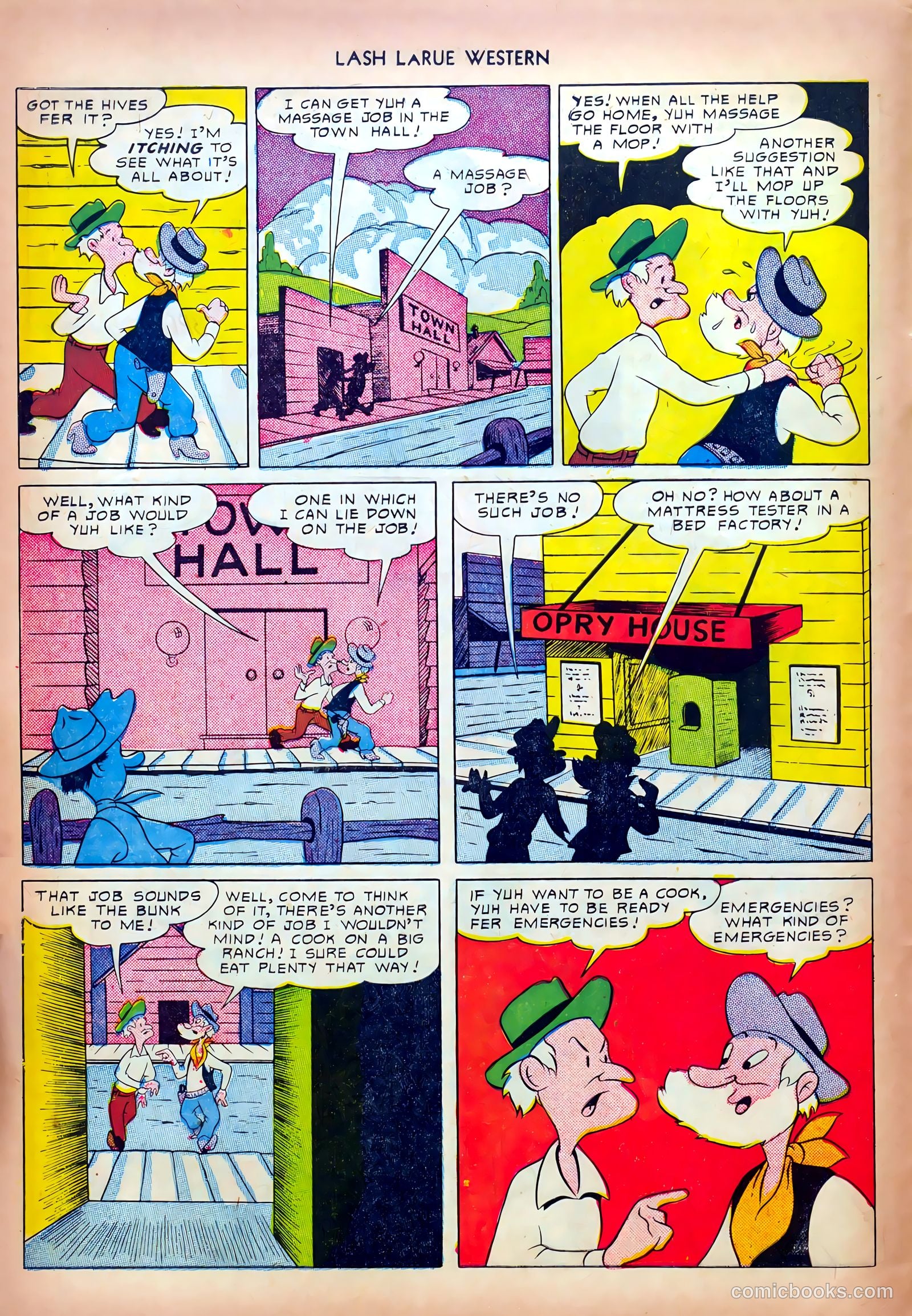 Lash LaRue Western #13 (1951) — page 14 of 36