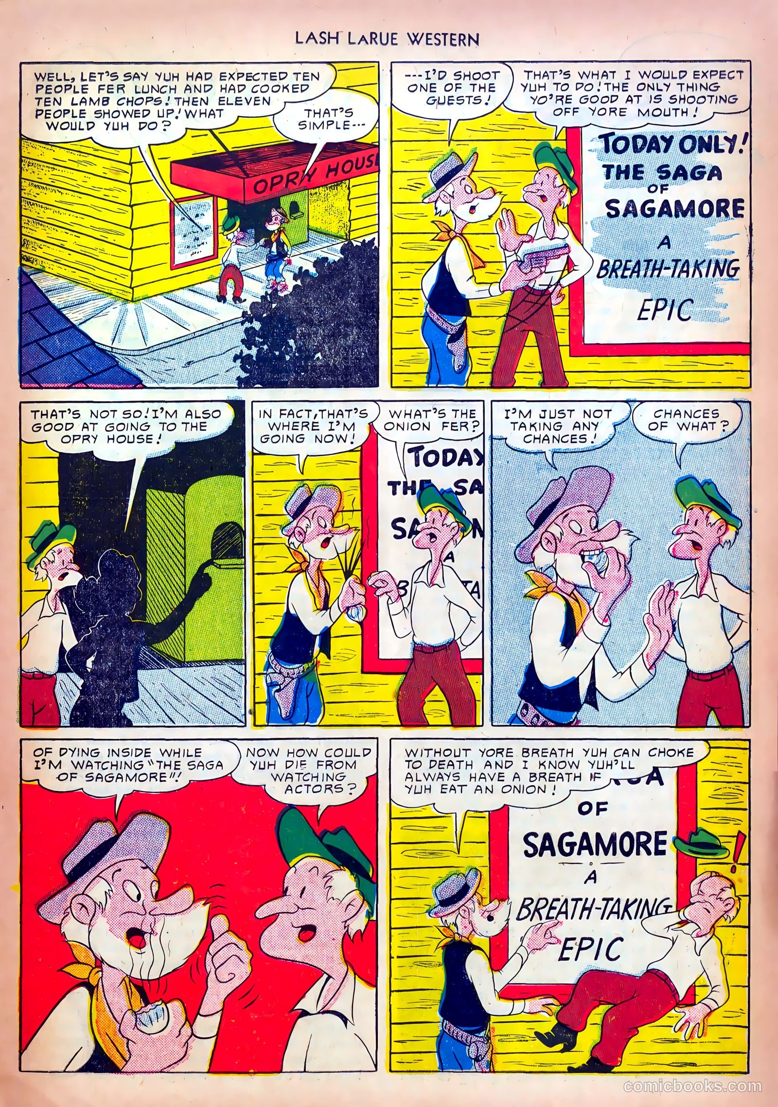 Lash LaRue Western #13 (1951) — page 15 of 36