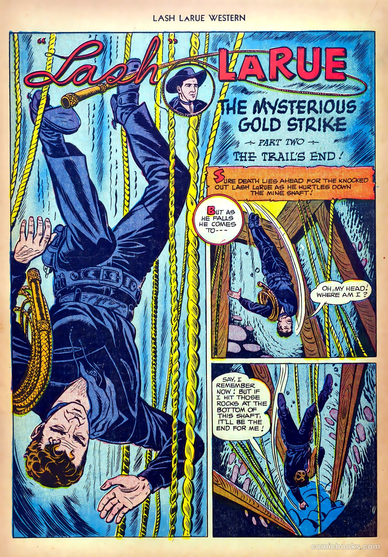 Lash LaRue Western #13 (1951) — page 18 of 36