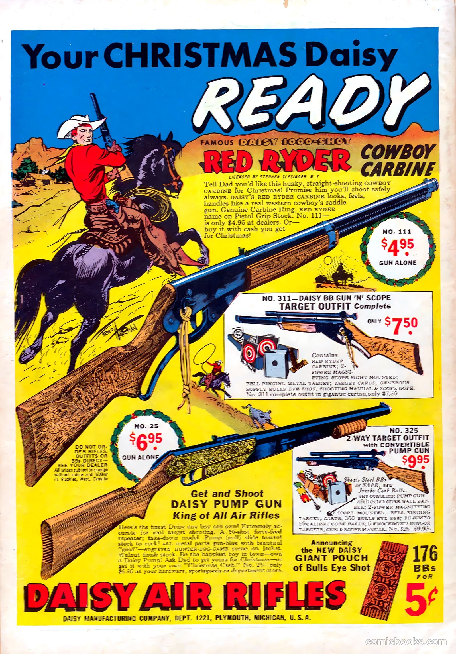 Lash LaRue Western #13 (1951) — page 36 of 36