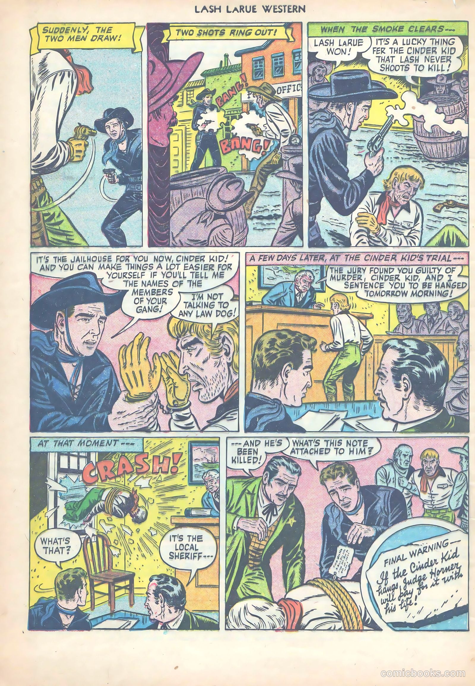 Lash LaRue Western #14 (1951) — page 5 of 53