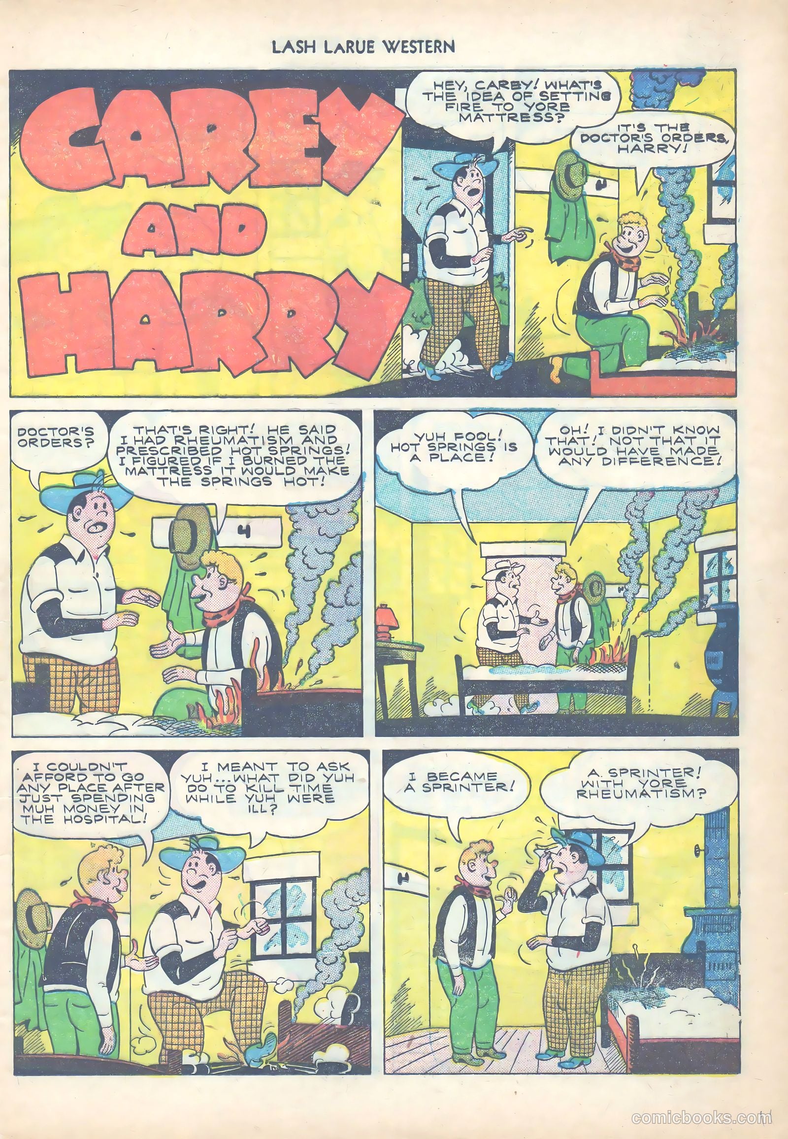 Lash LaRue Western #14 (1951) — page 14 of 53