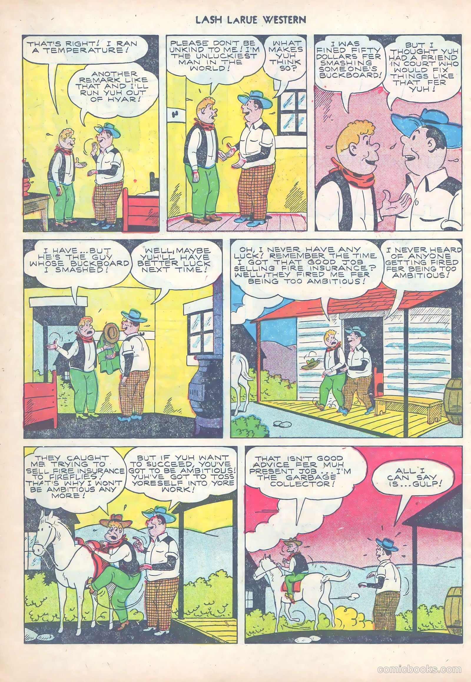Lash LaRue Western #14 (1951) — page 15 of 53