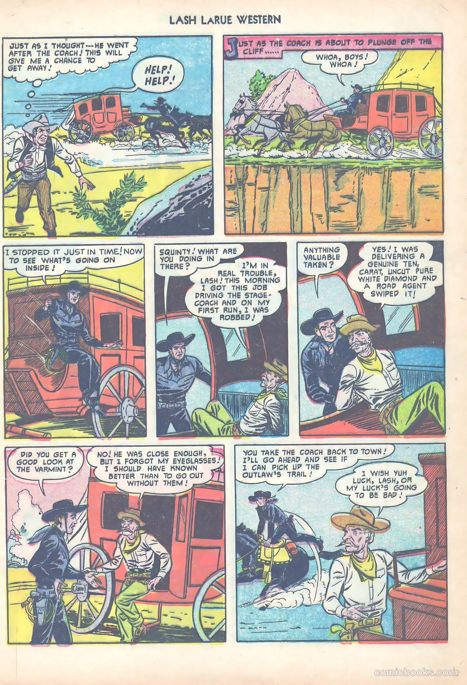 Lash LaRue Western #14 (1951) — page 18 of 53