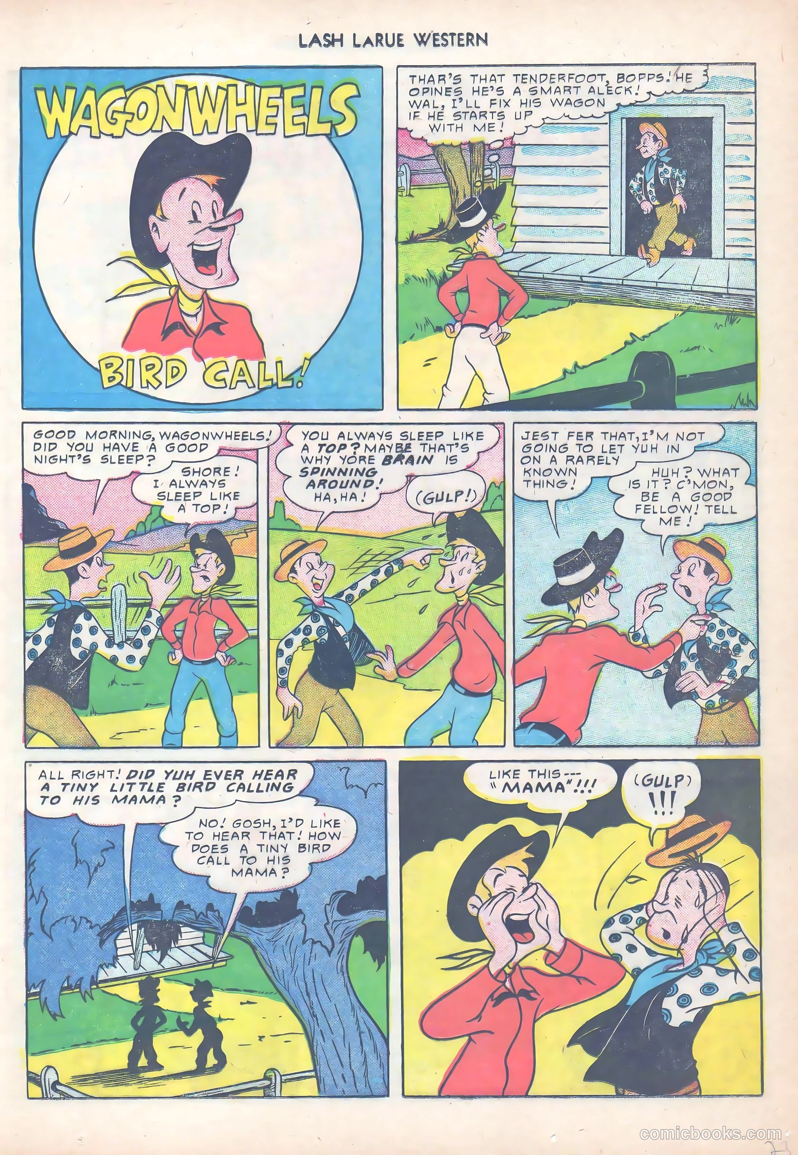 Lash LaRue Western #14 (1951) — page 26 of 53
