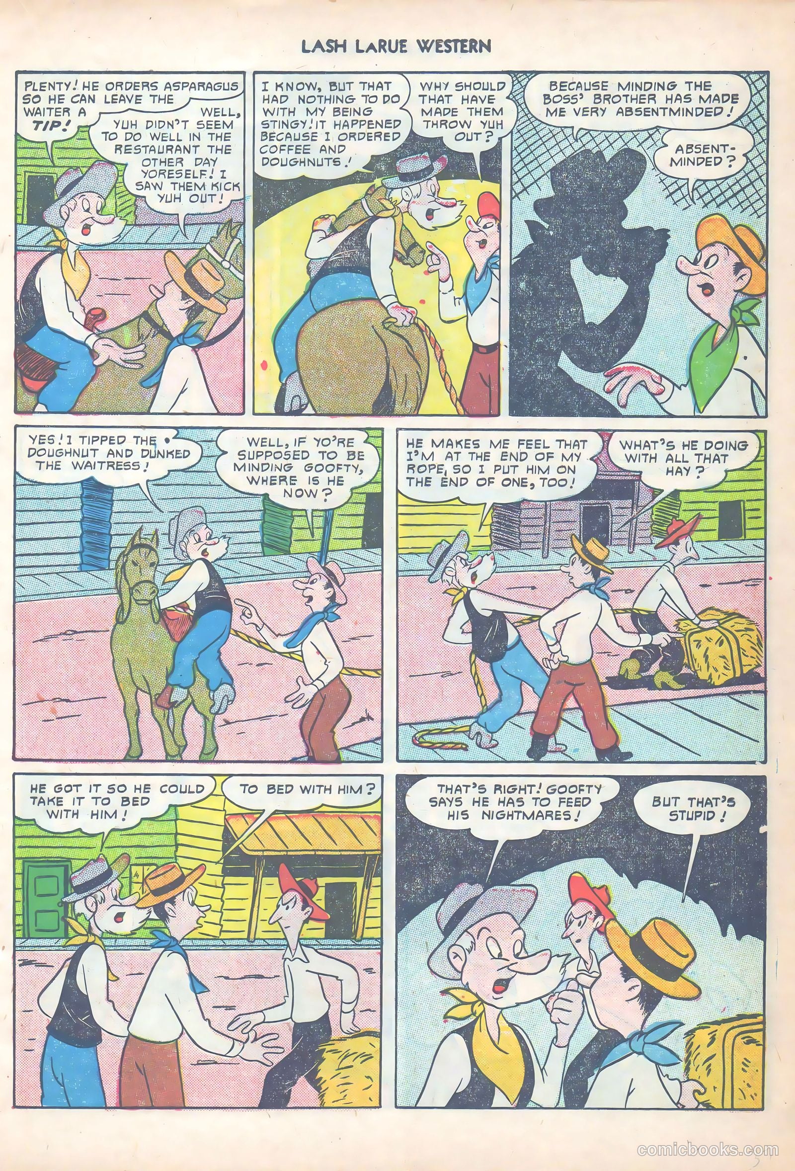 Lash LaRue Western #14 (1951) — page 40 of 53