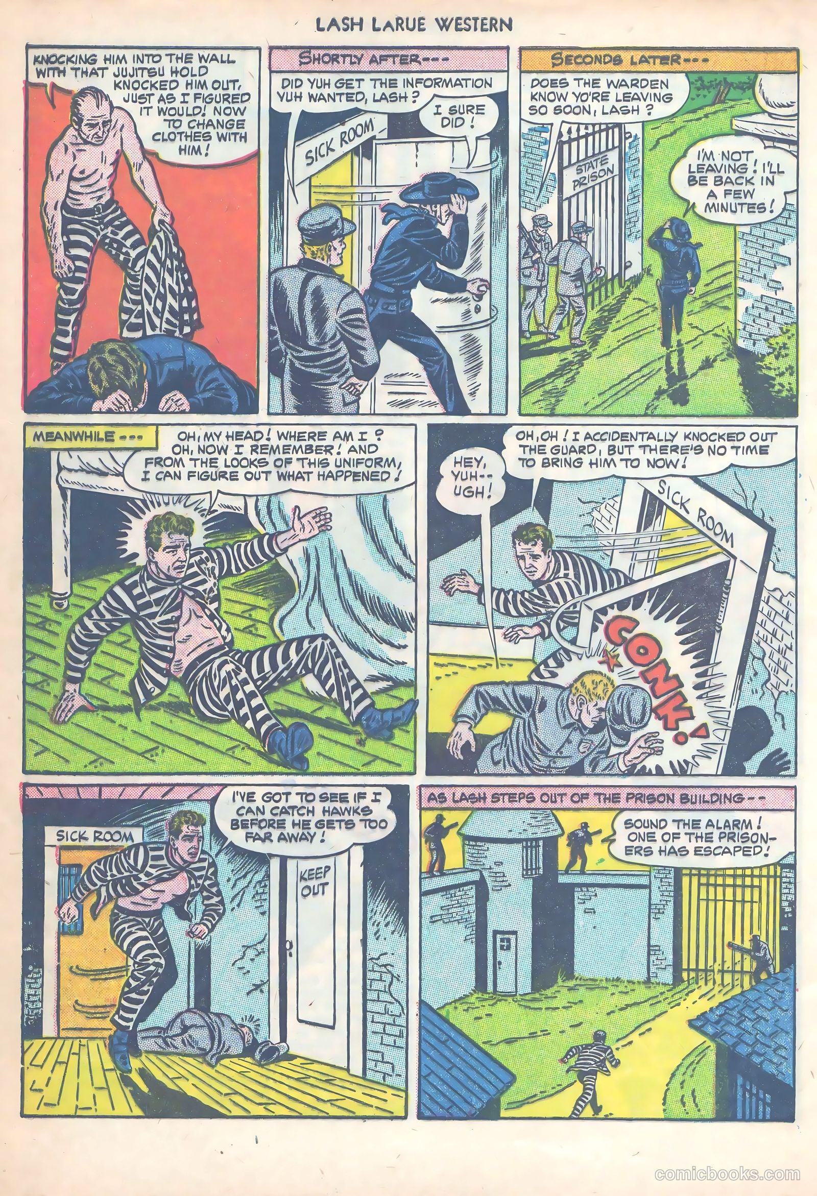 Lash LaRue Western #14 (1951) — page 45 of 53