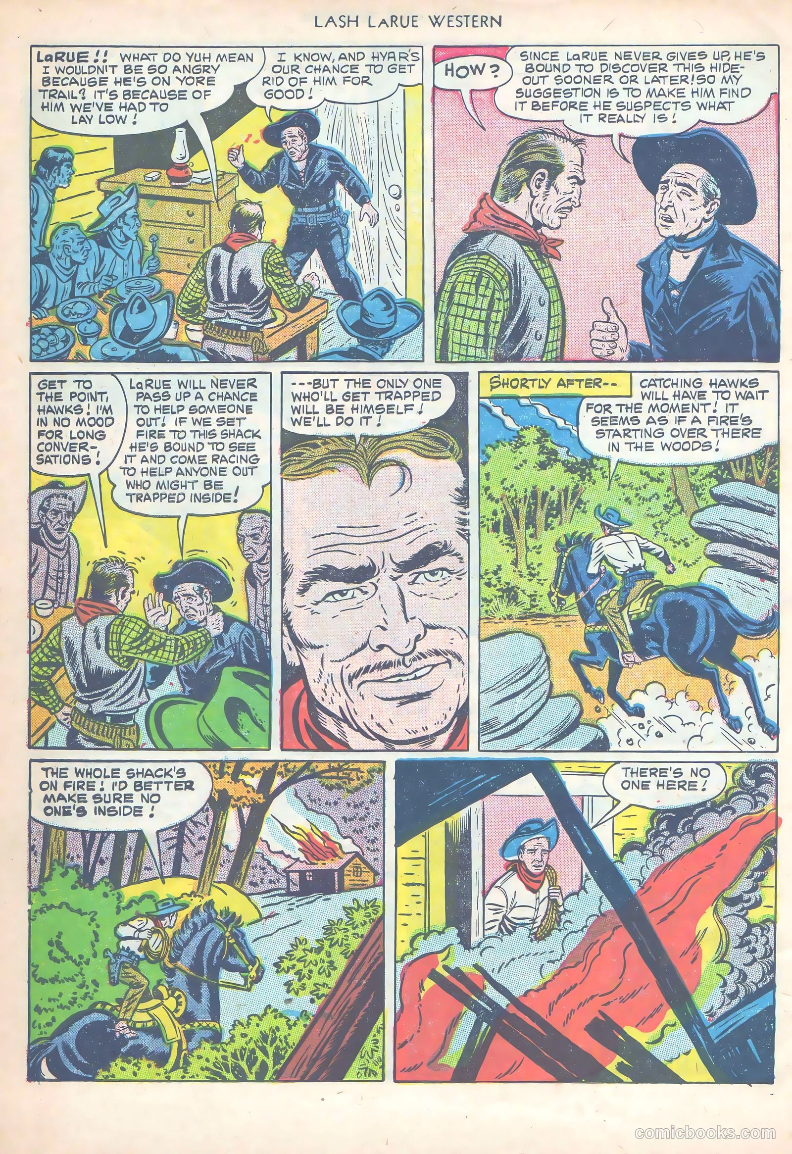 Lash LaRue Western #14 (1951) — page 47 of 53