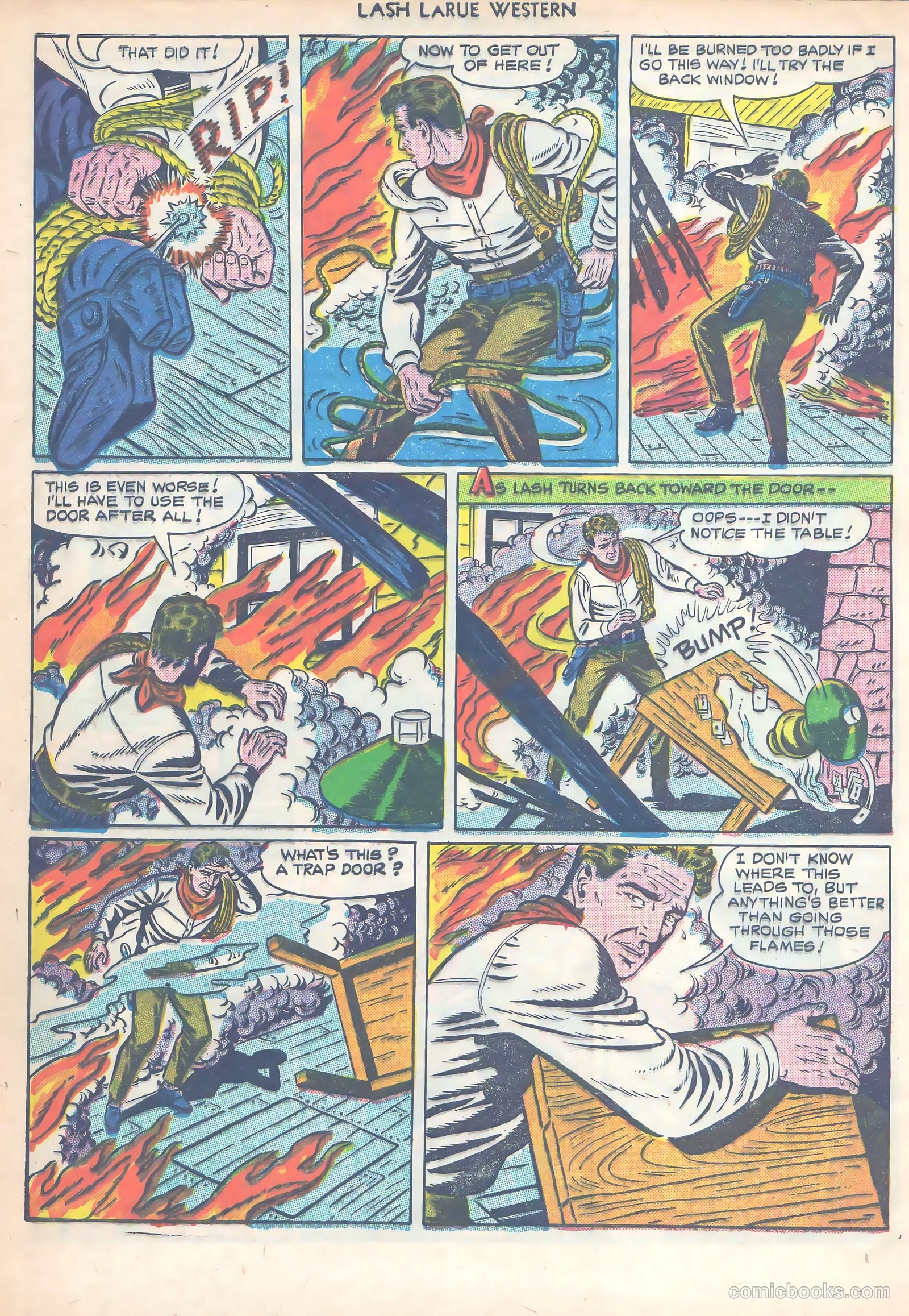 Lash LaRue Western #14 (1951) — page 49 of 53