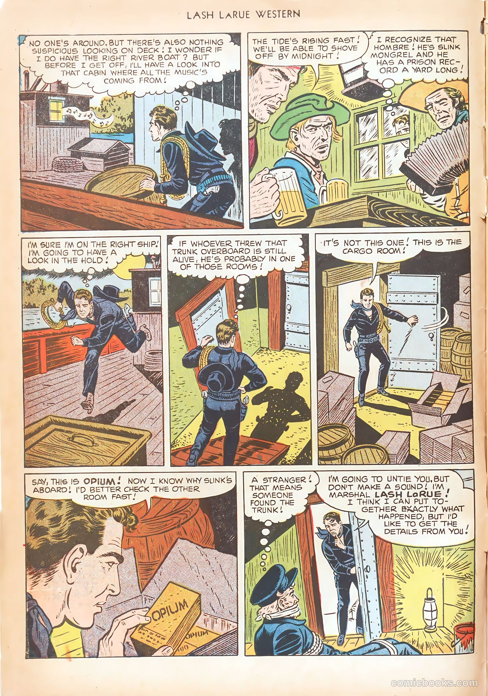 Lash LaRue Western #15 (1951) — page 6 of 52