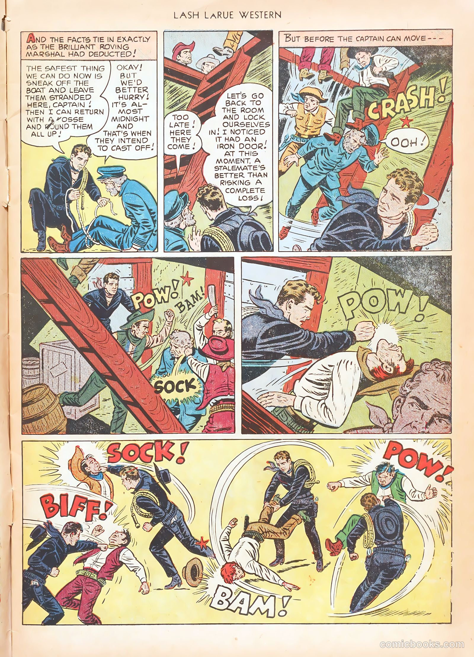 Lash LaRue Western #15 (1951) — page 7 of 52