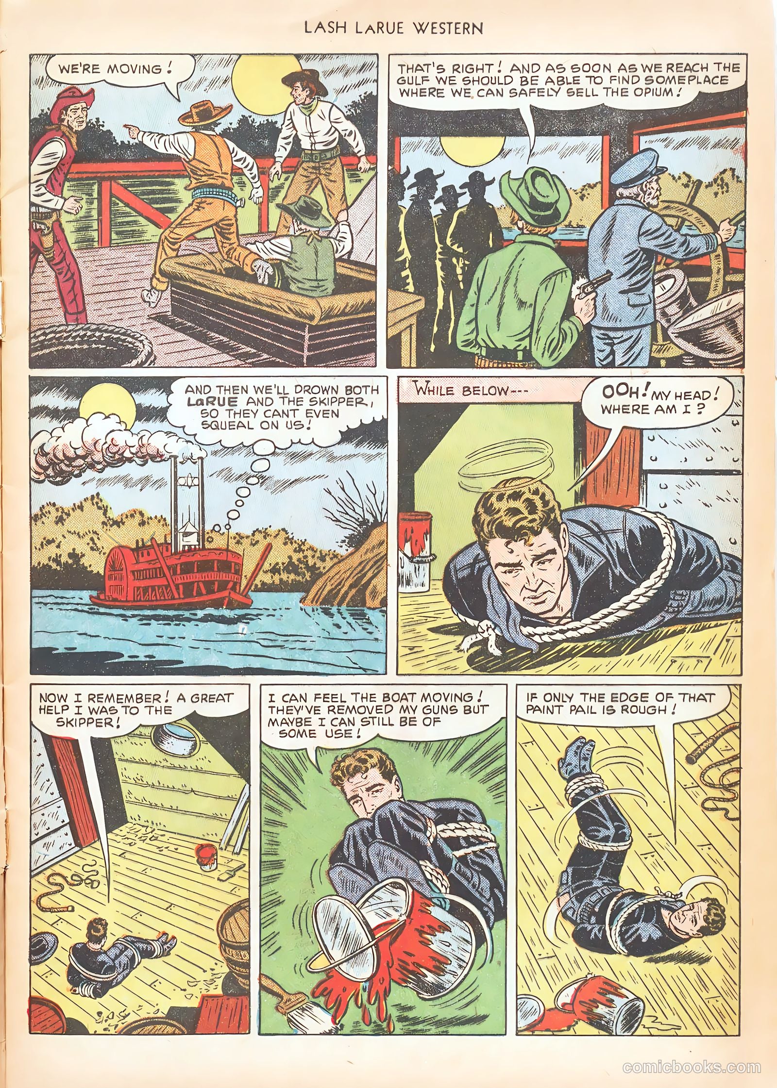 Lash LaRue Western #15 (1951) — page 9 of 52