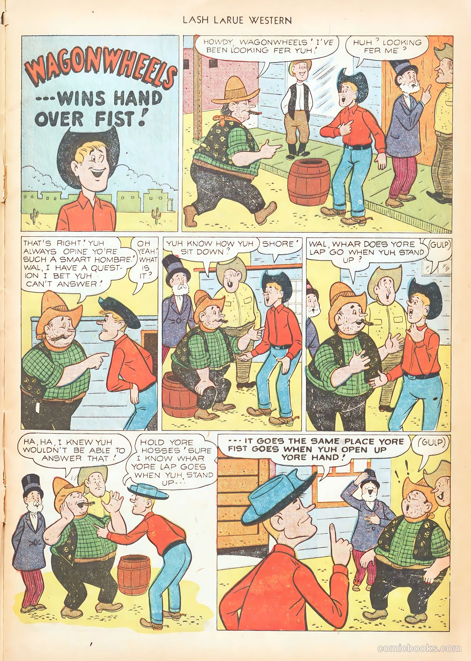 Lash LaRue Western #15 (1951) — page 13 of 52