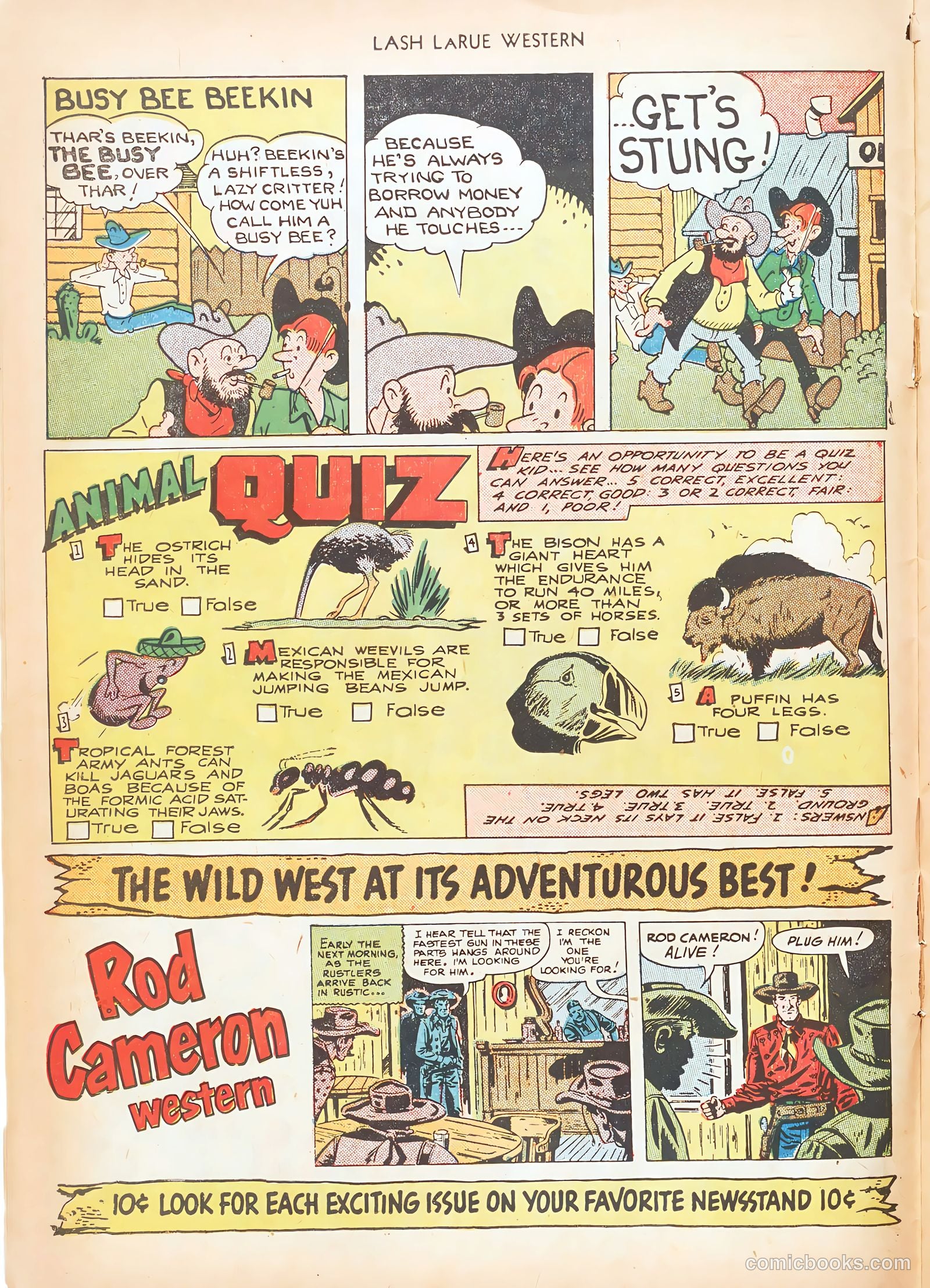 Lash LaRue Western #15 (1951) — page 14 of 52