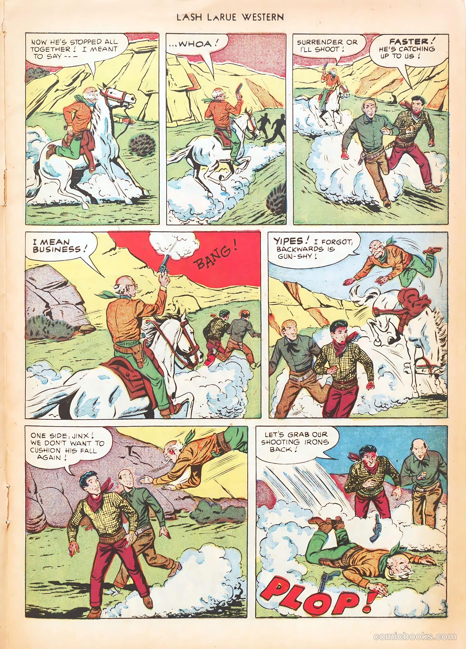 Lash LaRue Western #15 (1951) — page 21 of 52