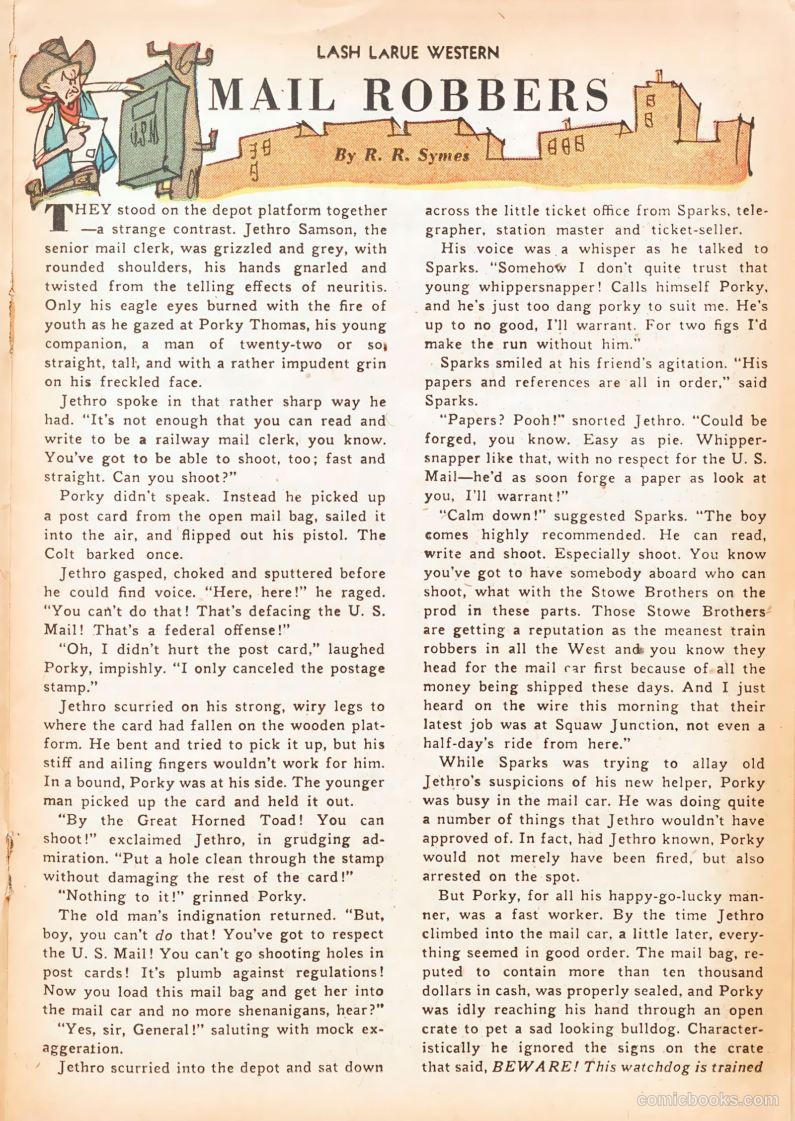 Lash LaRue Western #15 (1951) — page 23 of 52