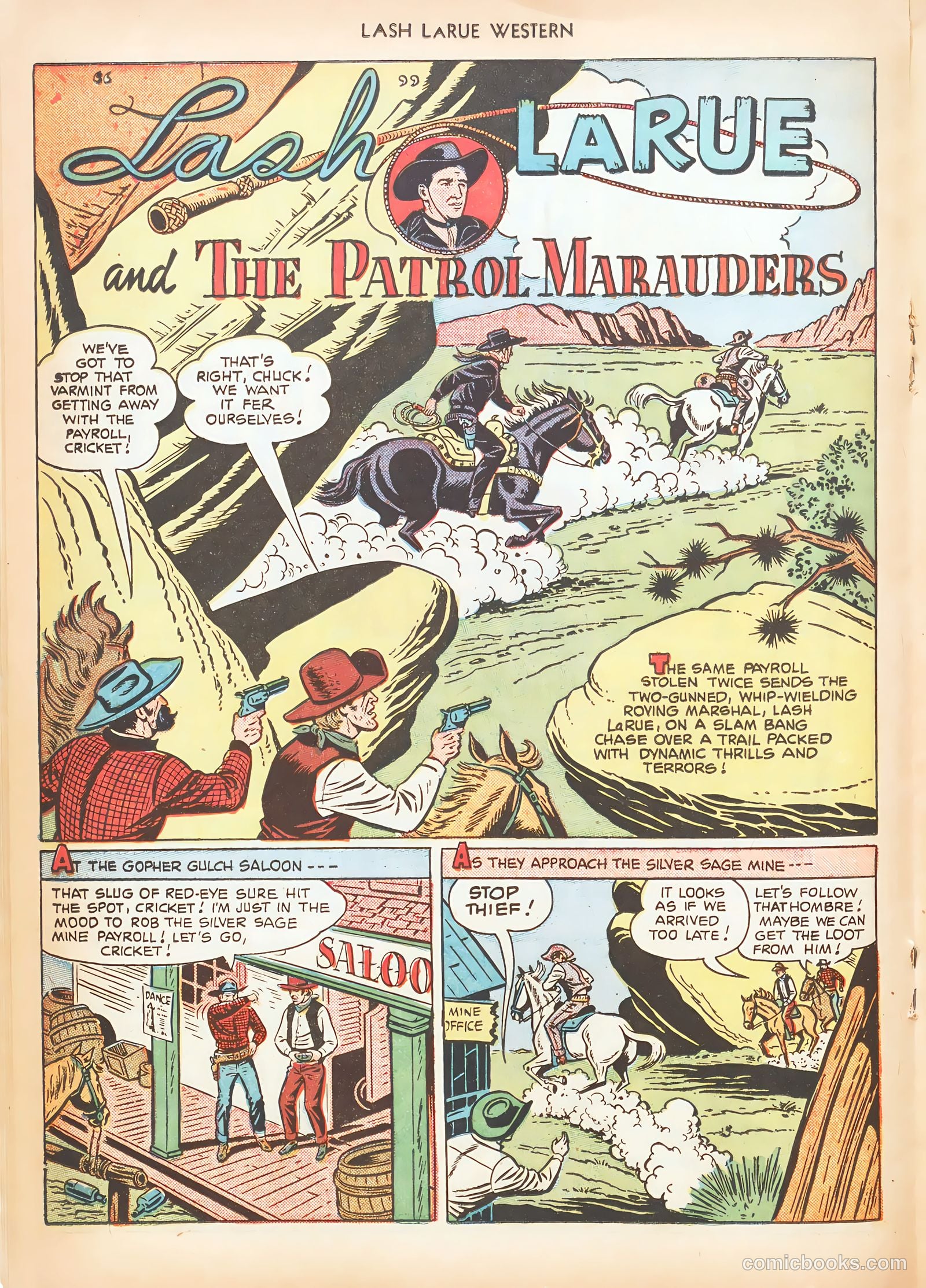 Lash LaRue Western #15 (1951) — page 26 of 52