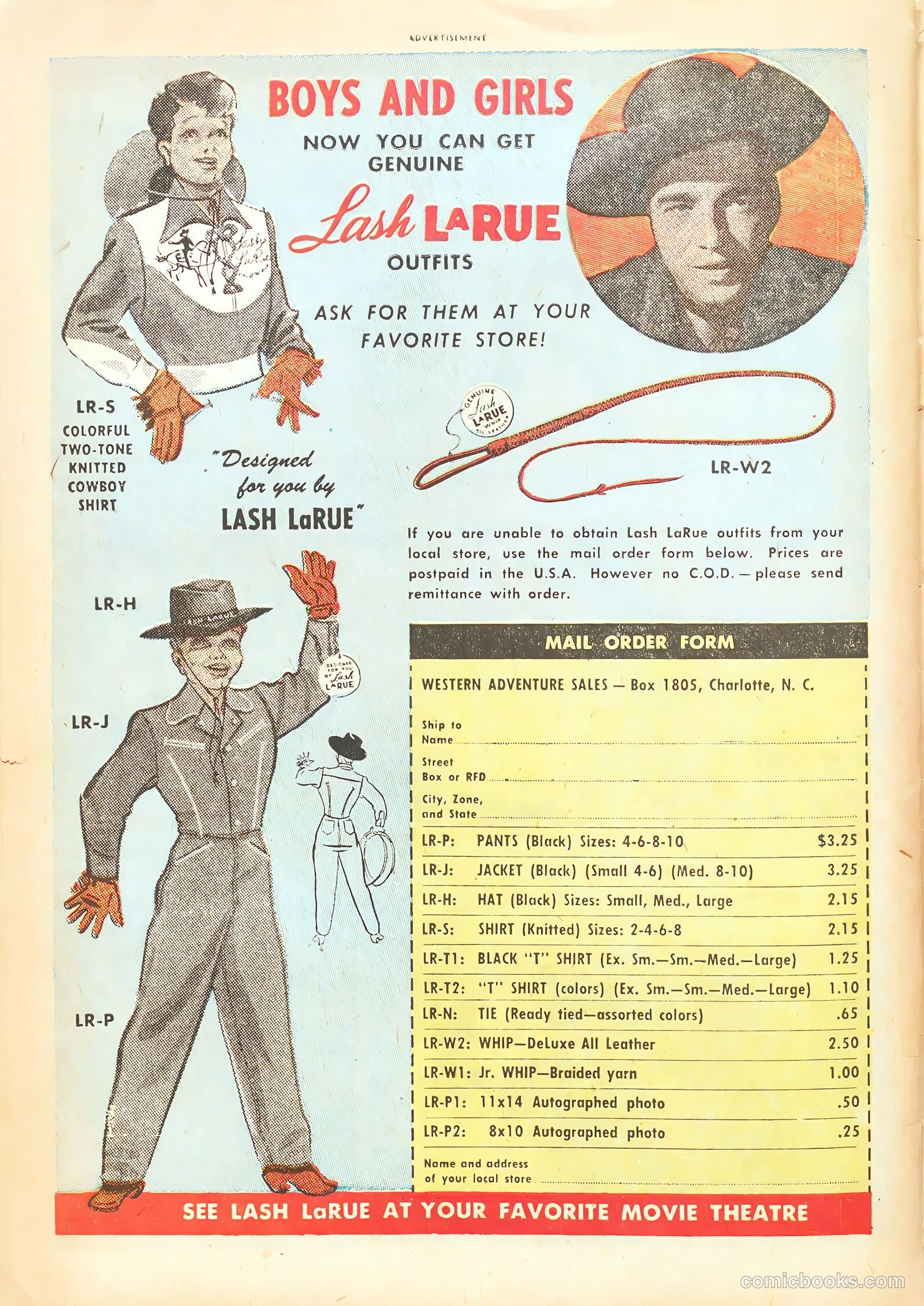 Lash LaRue Western #15 (1951) — page 46 of 52