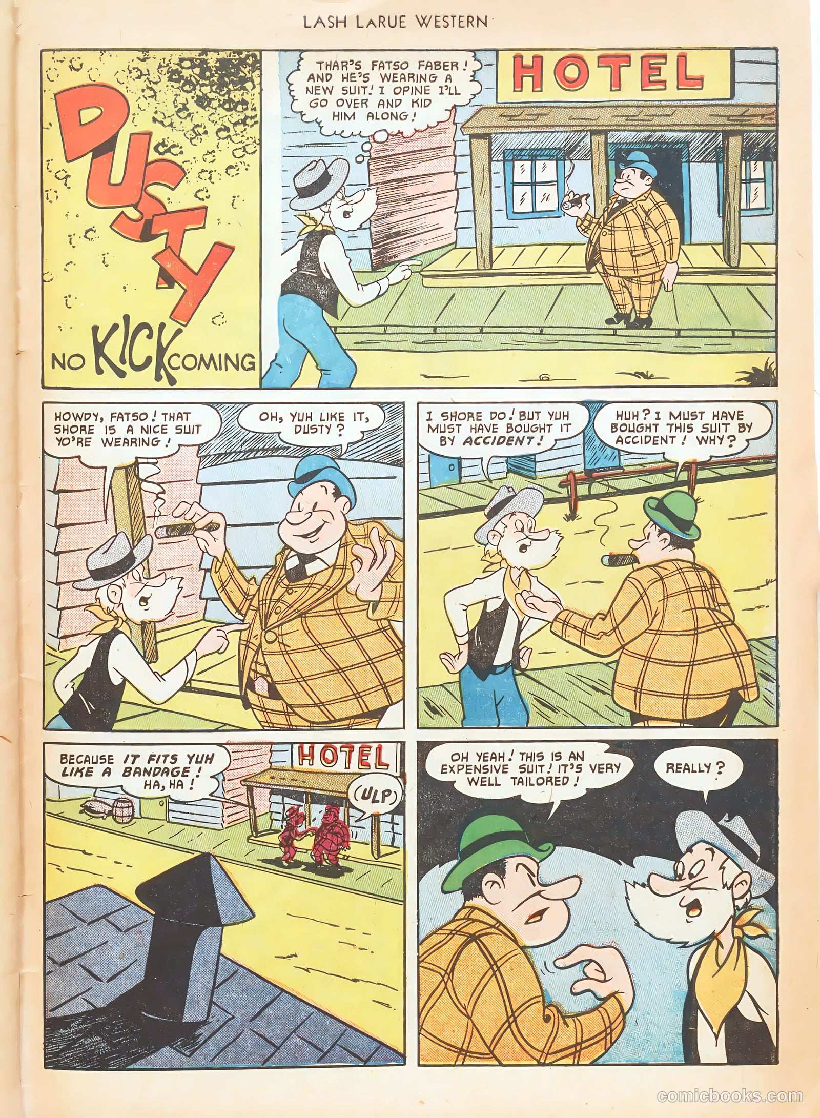 Lash LaRue Western #15 (1951) — page 47 of 52