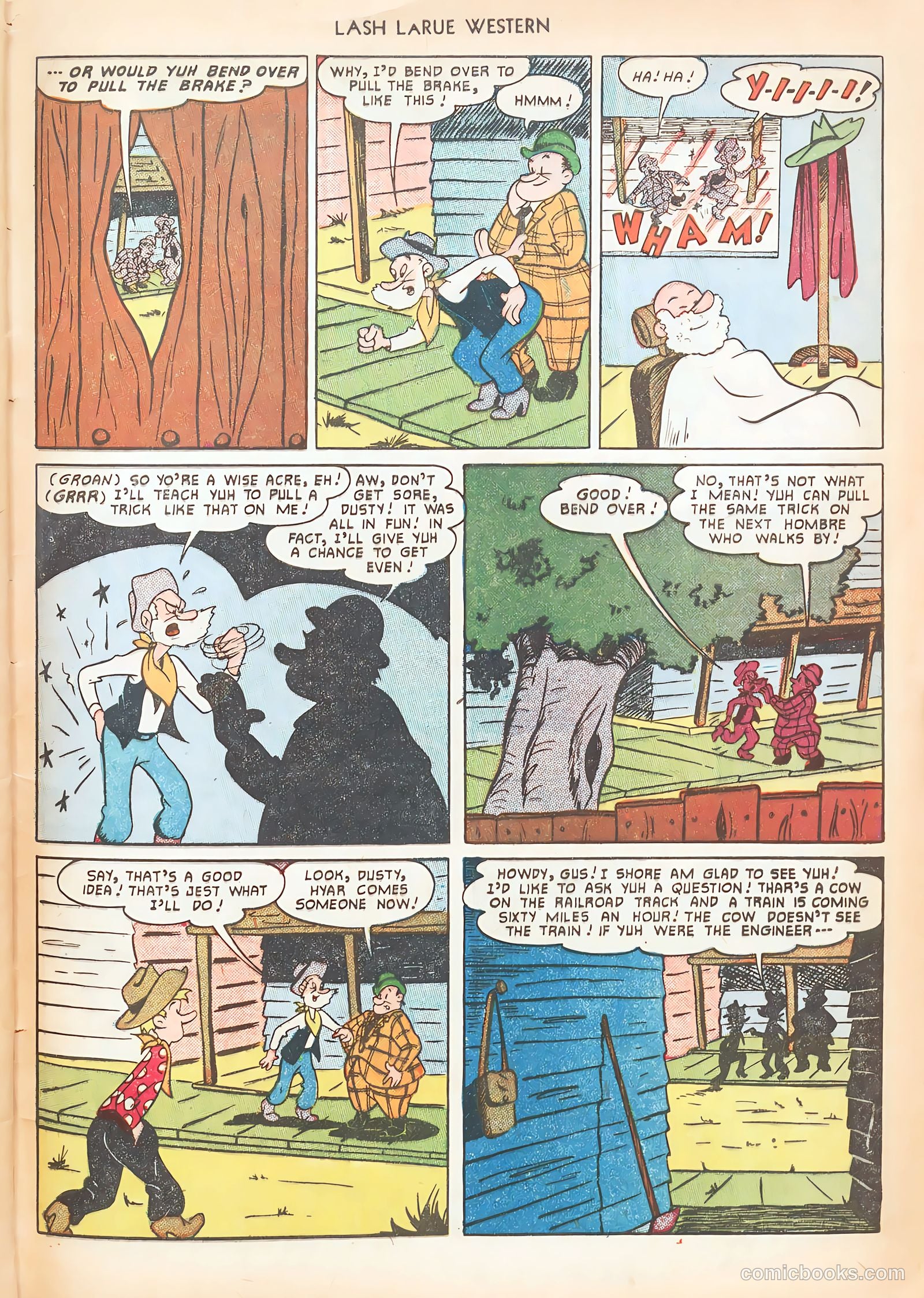 Lash LaRue Western #15 (1951) — page 49 of 52