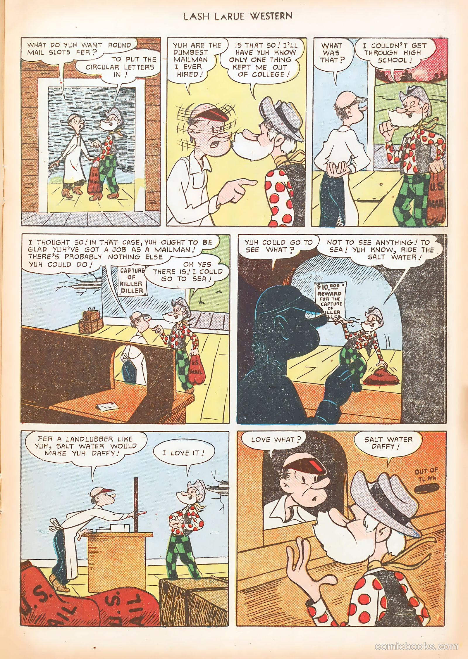 Lash LaRue Western #16 (1951) — page 13 of 36