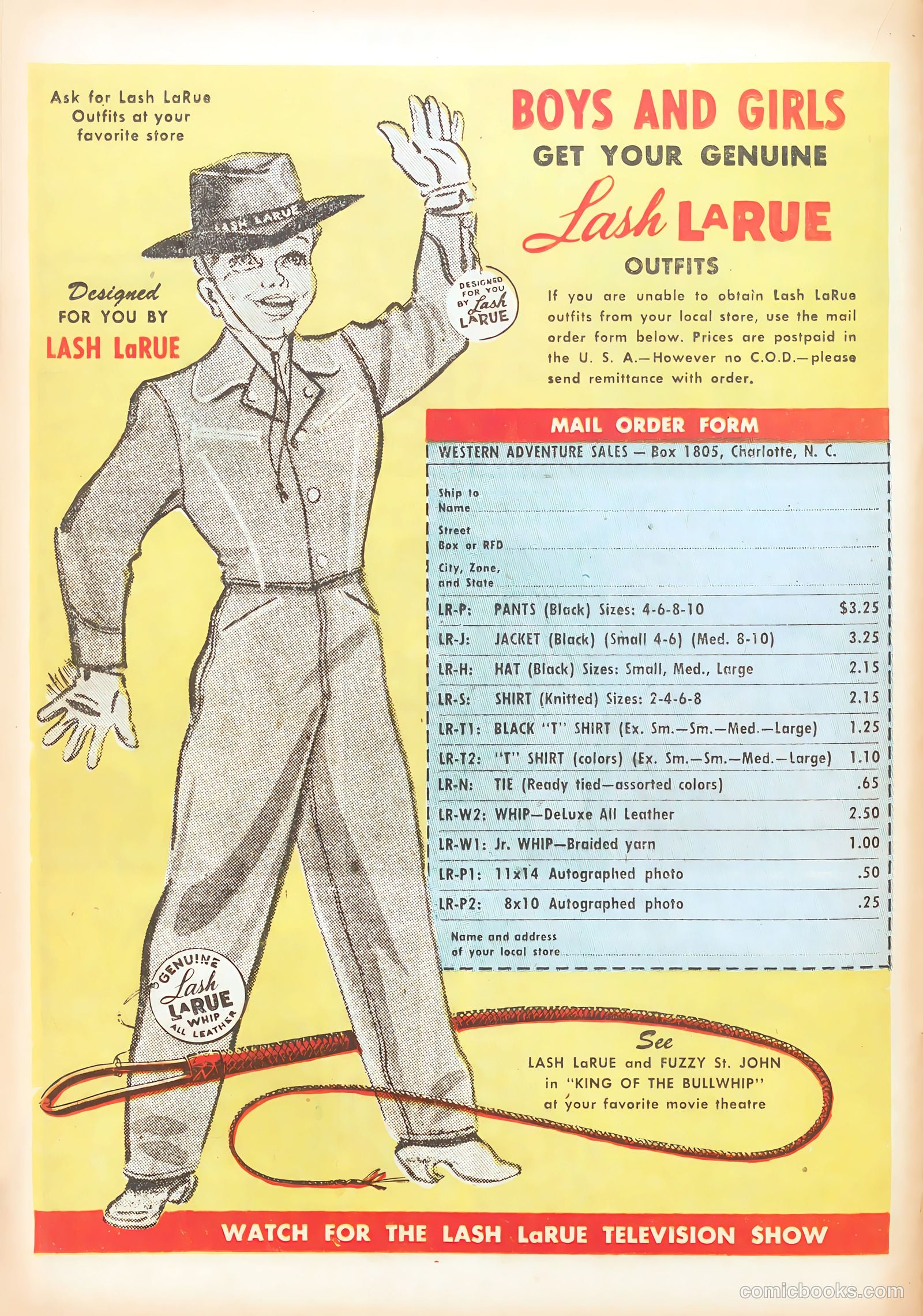 Lash LaRue Western #16 (1951) — page 16 of 36