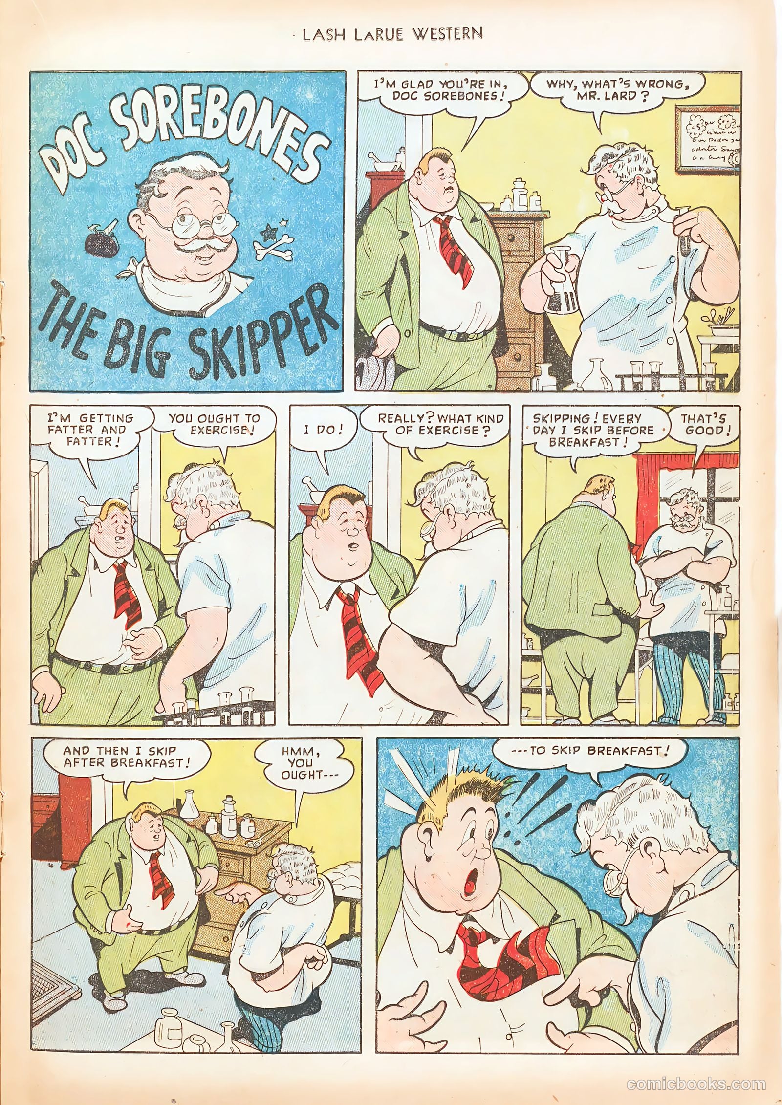 Lash LaRue Western #16 (1951) — page 17 of 36