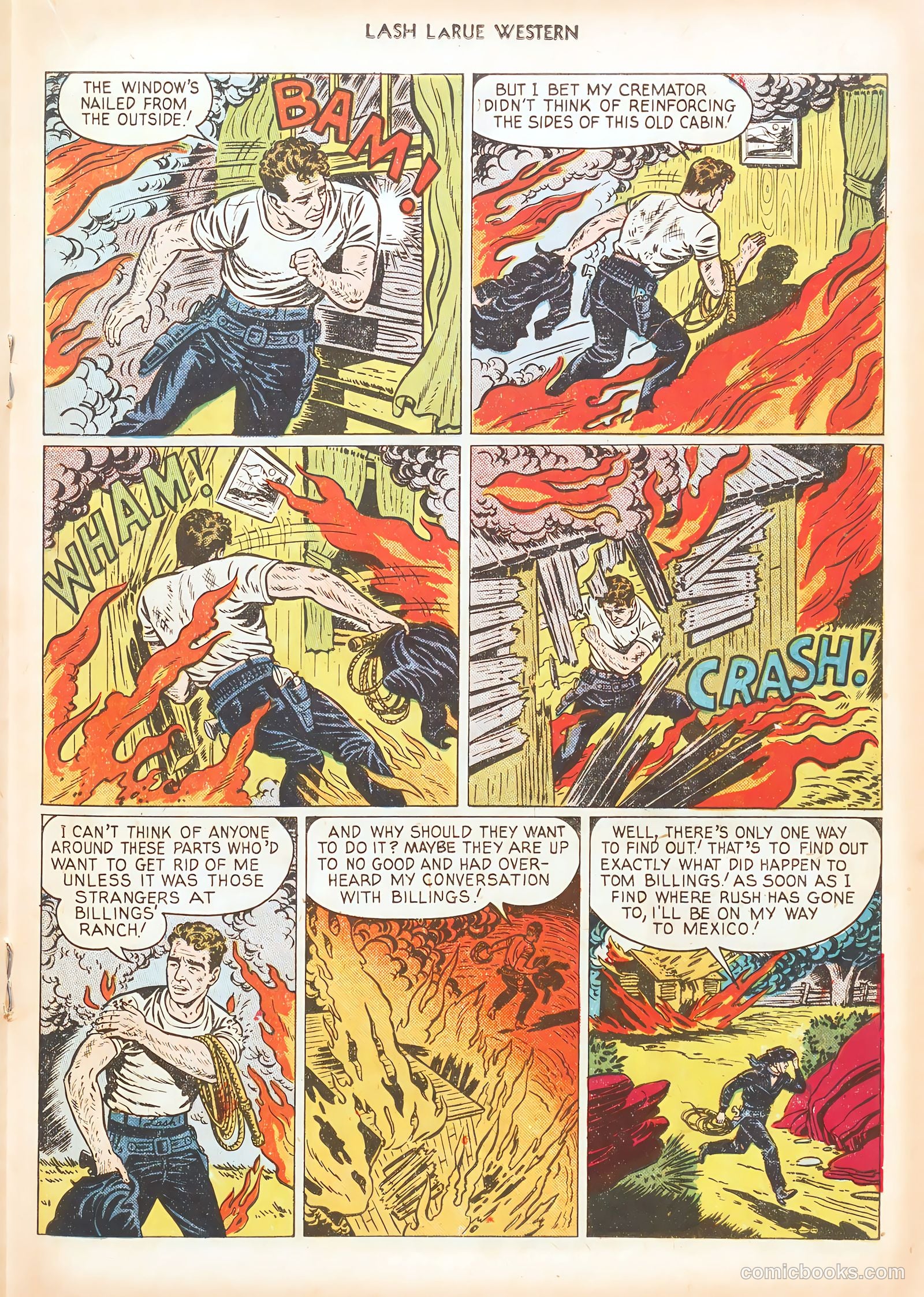 Lash LaRue Western #16 (1951) — page 19 of 36