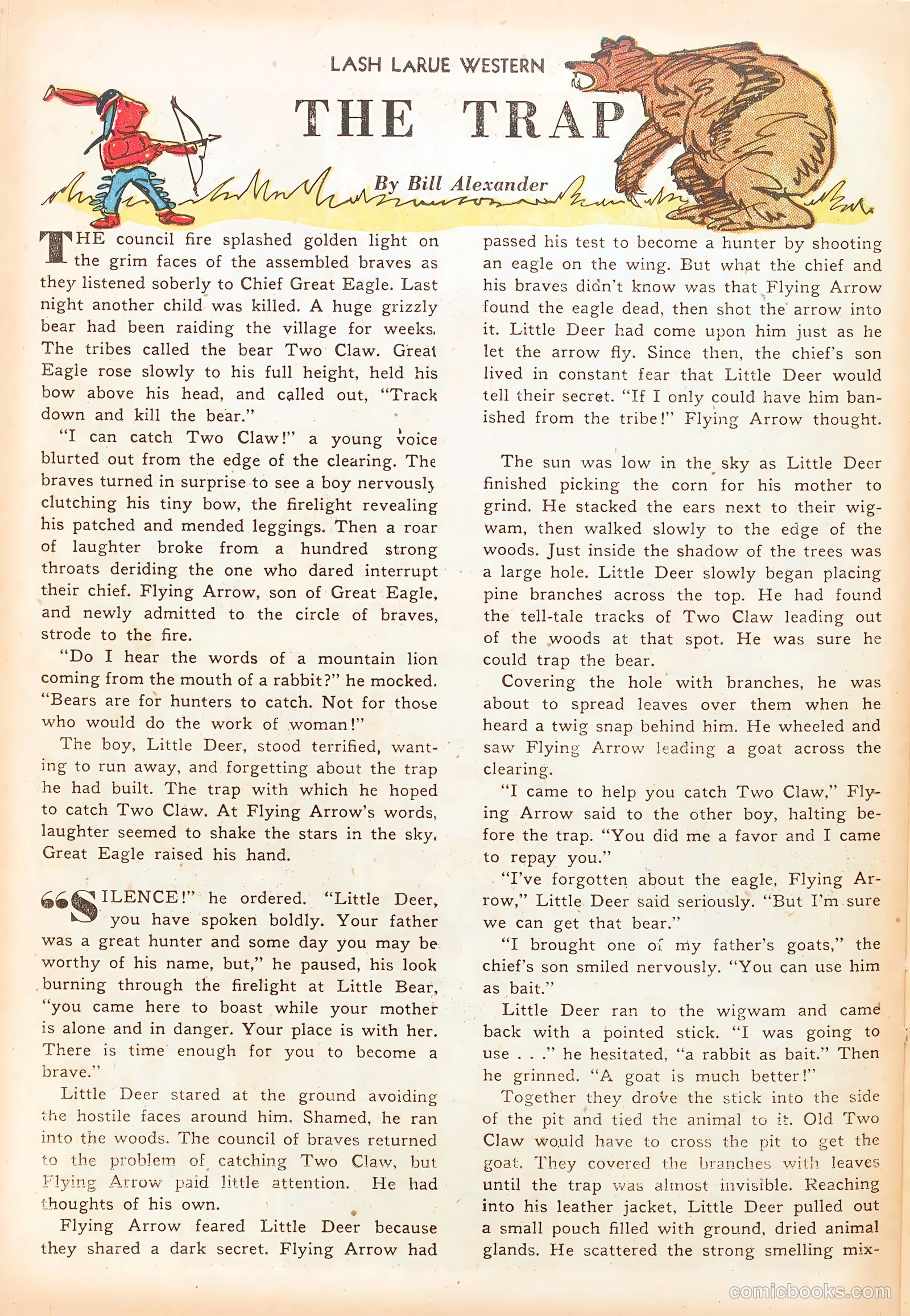 Lash LaRue Western #16 (1951) — page 26 of 36