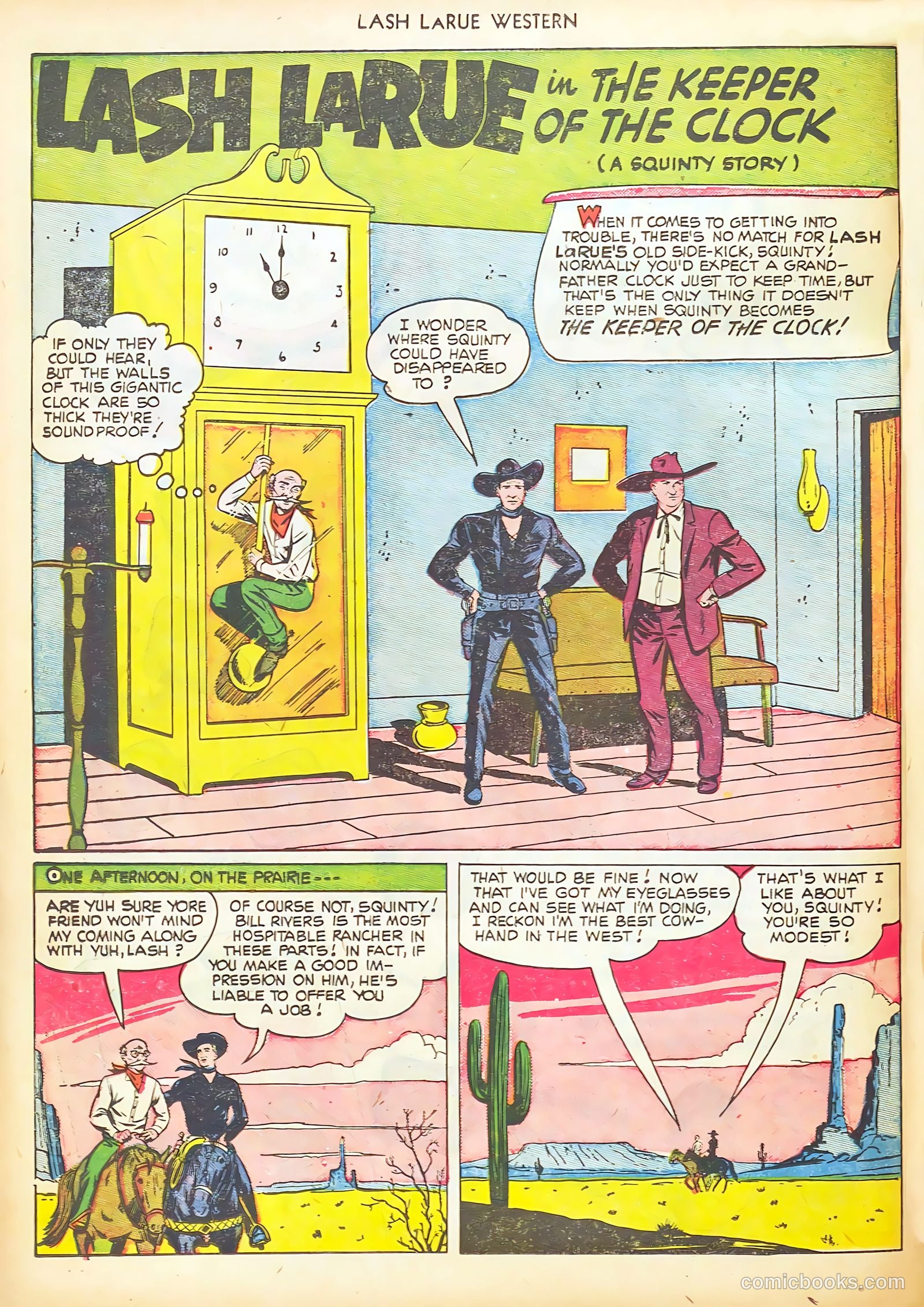 Lash LaRue Western #17 (1951) — page 26 of 36