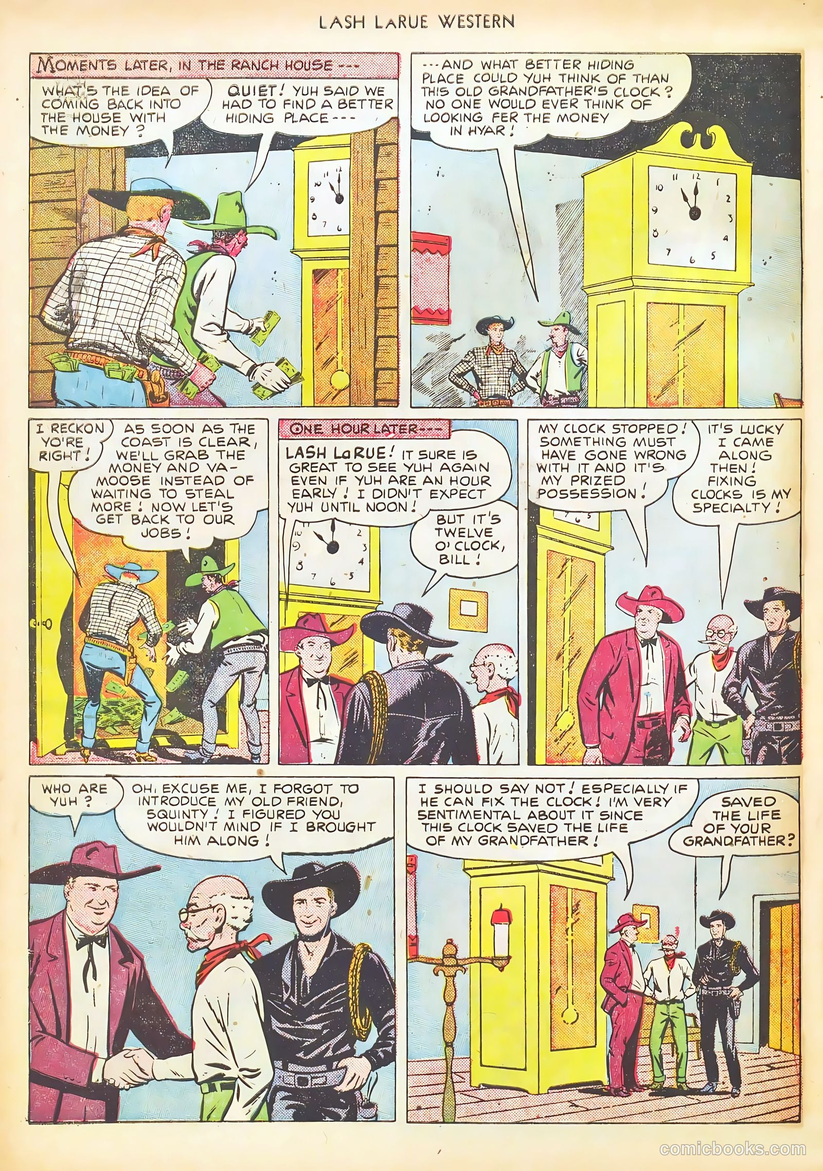 Lash LaRue Western #17 (1951) — page 28 of 36