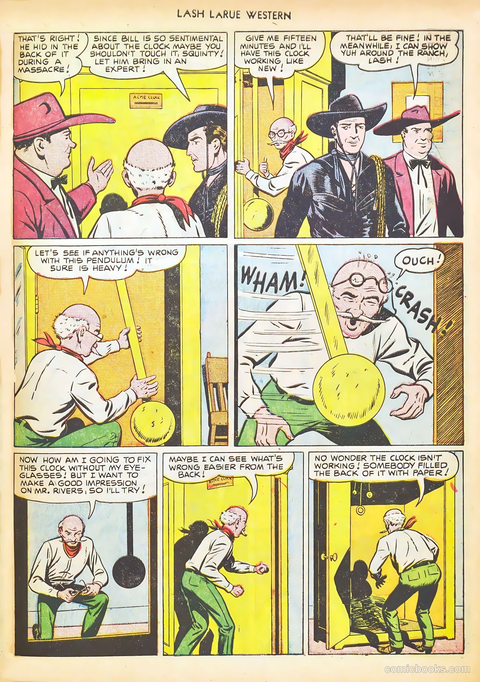 Lash LaRue Western #17 (1951) — page 29 of 36