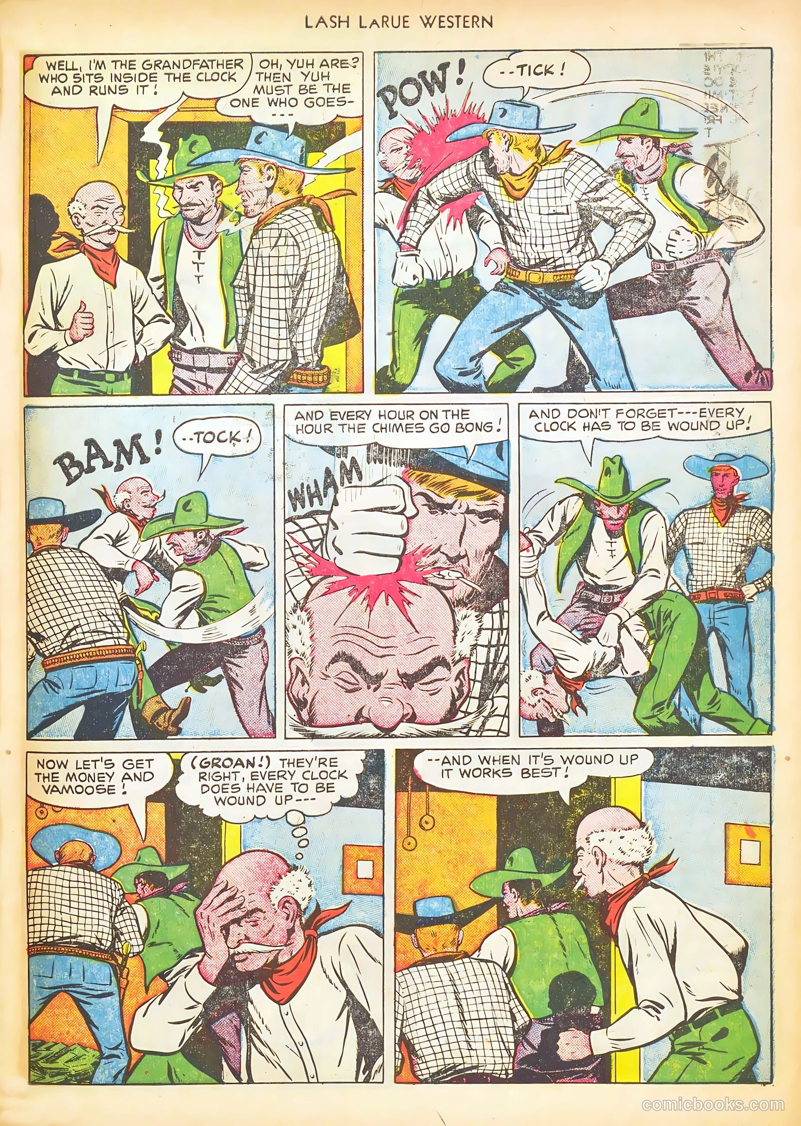 Lash LaRue Western #17 (1951) — page 31 of 36