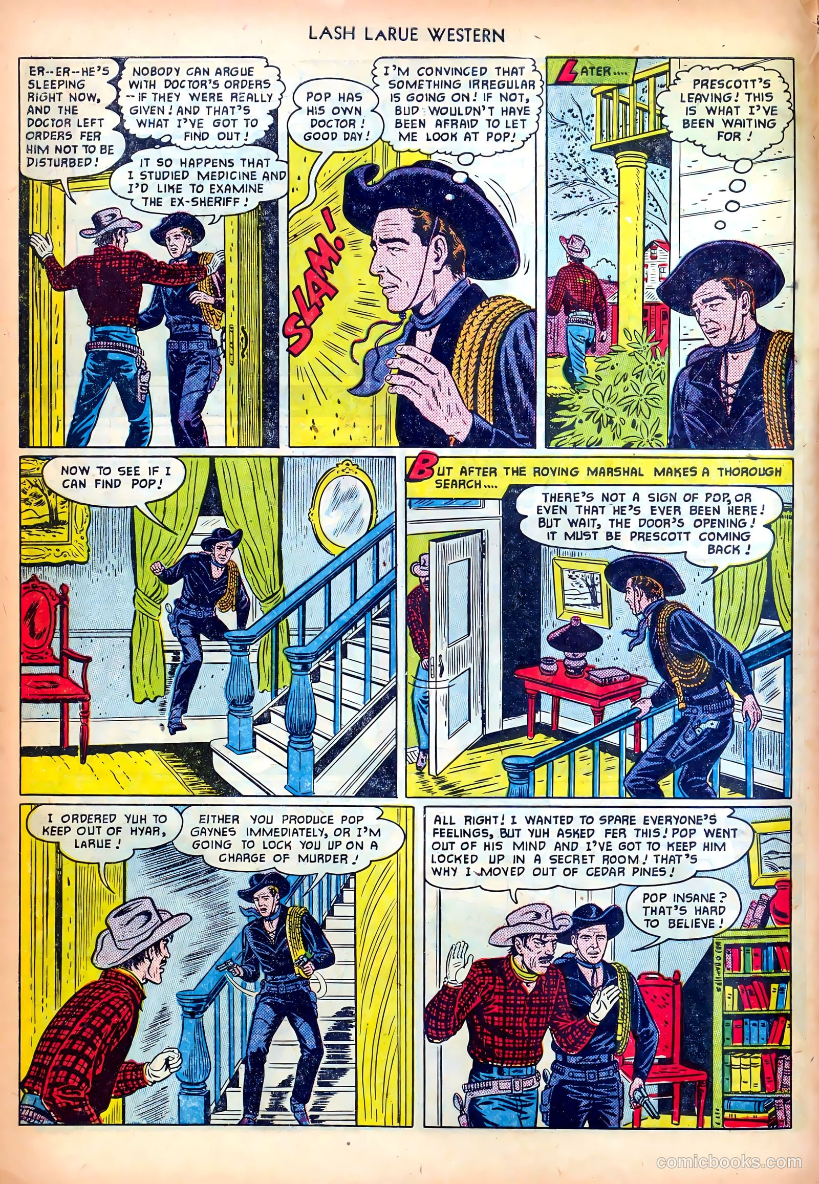 Lash LaRue Western #18 (1951) — page 6 of 36