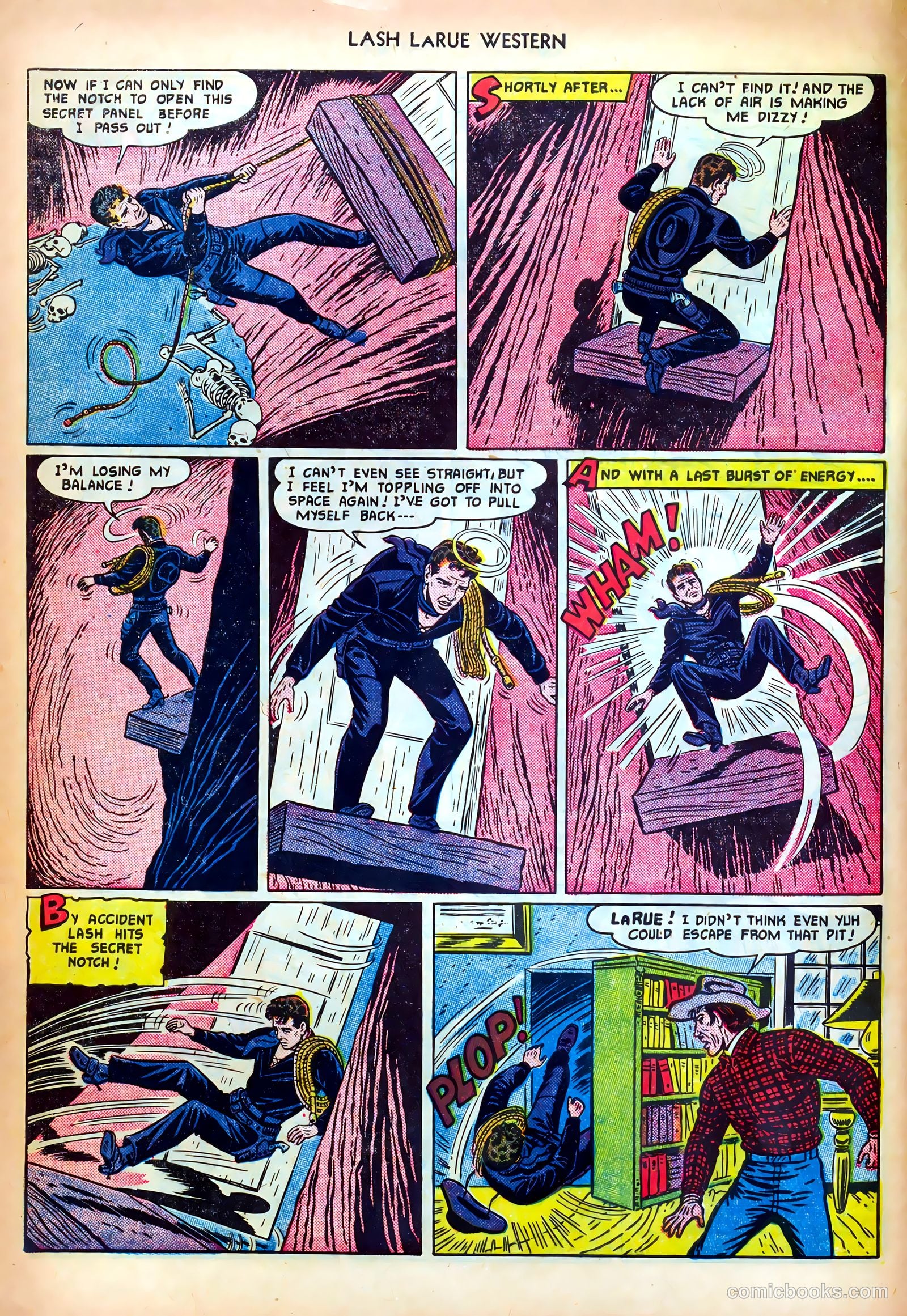 Lash LaRue Western #18 (1951) — page 8 of 36