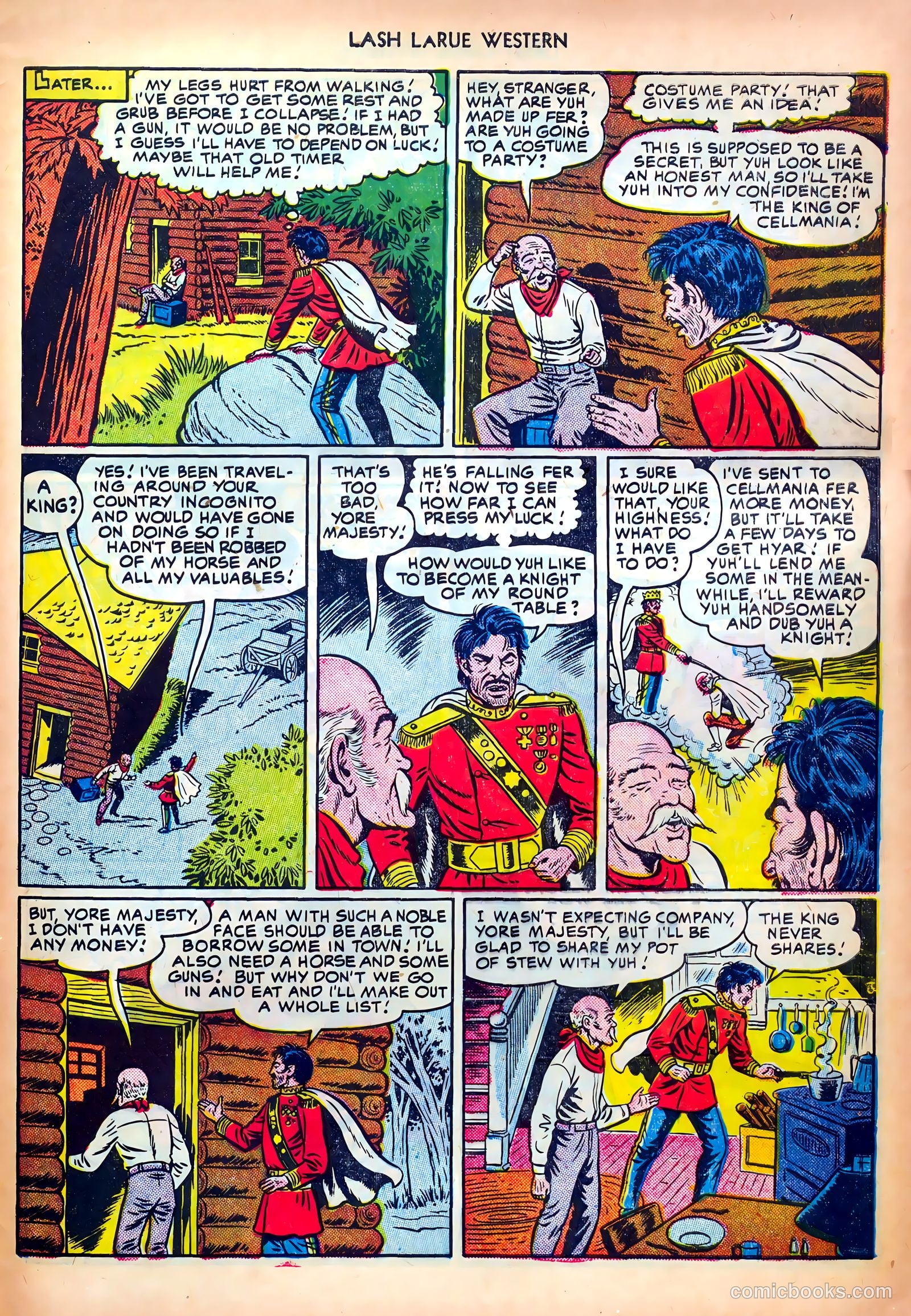 Lash LaRue Western #18 (1951) — page 29 of 36