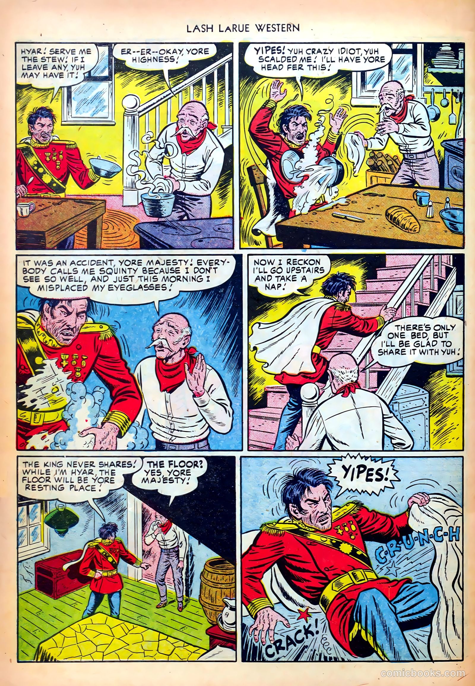 Lash LaRue Western #18 (1951) — page 30 of 36