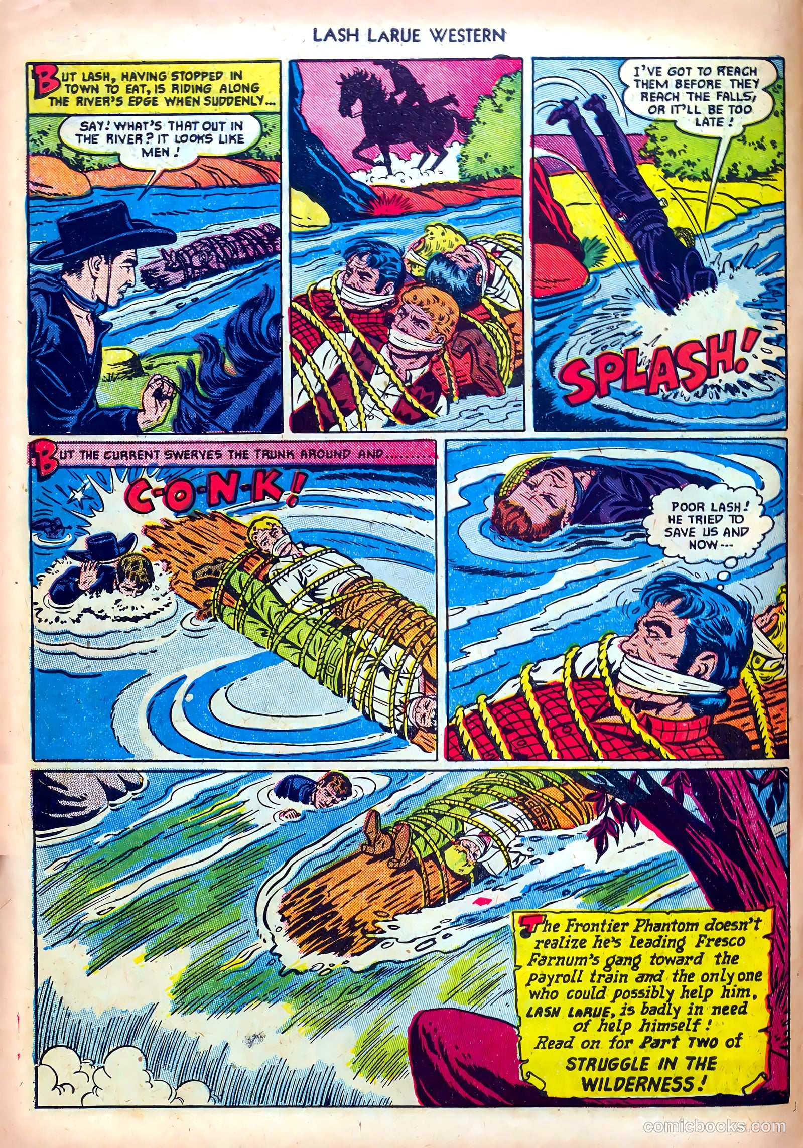 Lash LaRue Western #19 (1951) — page 10 of 36