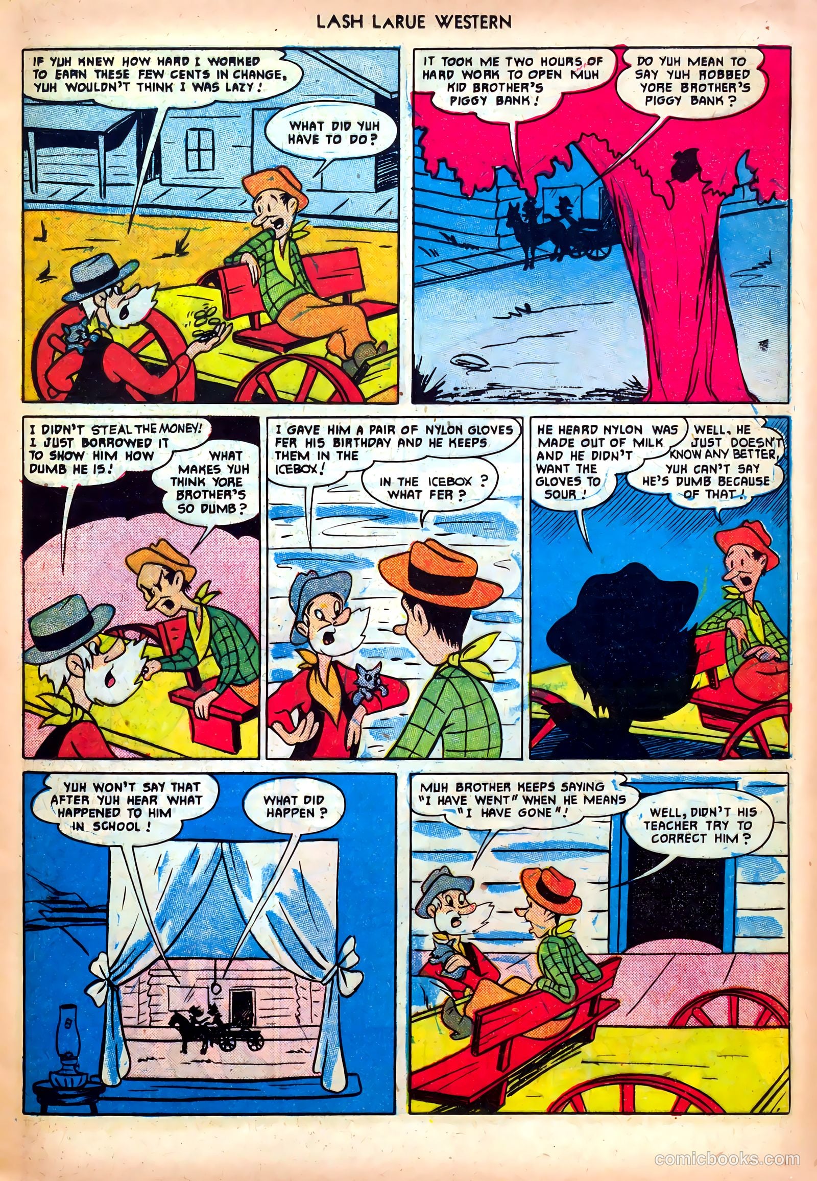 Lash LaRue Western #19 (1951) — page 13 of 36