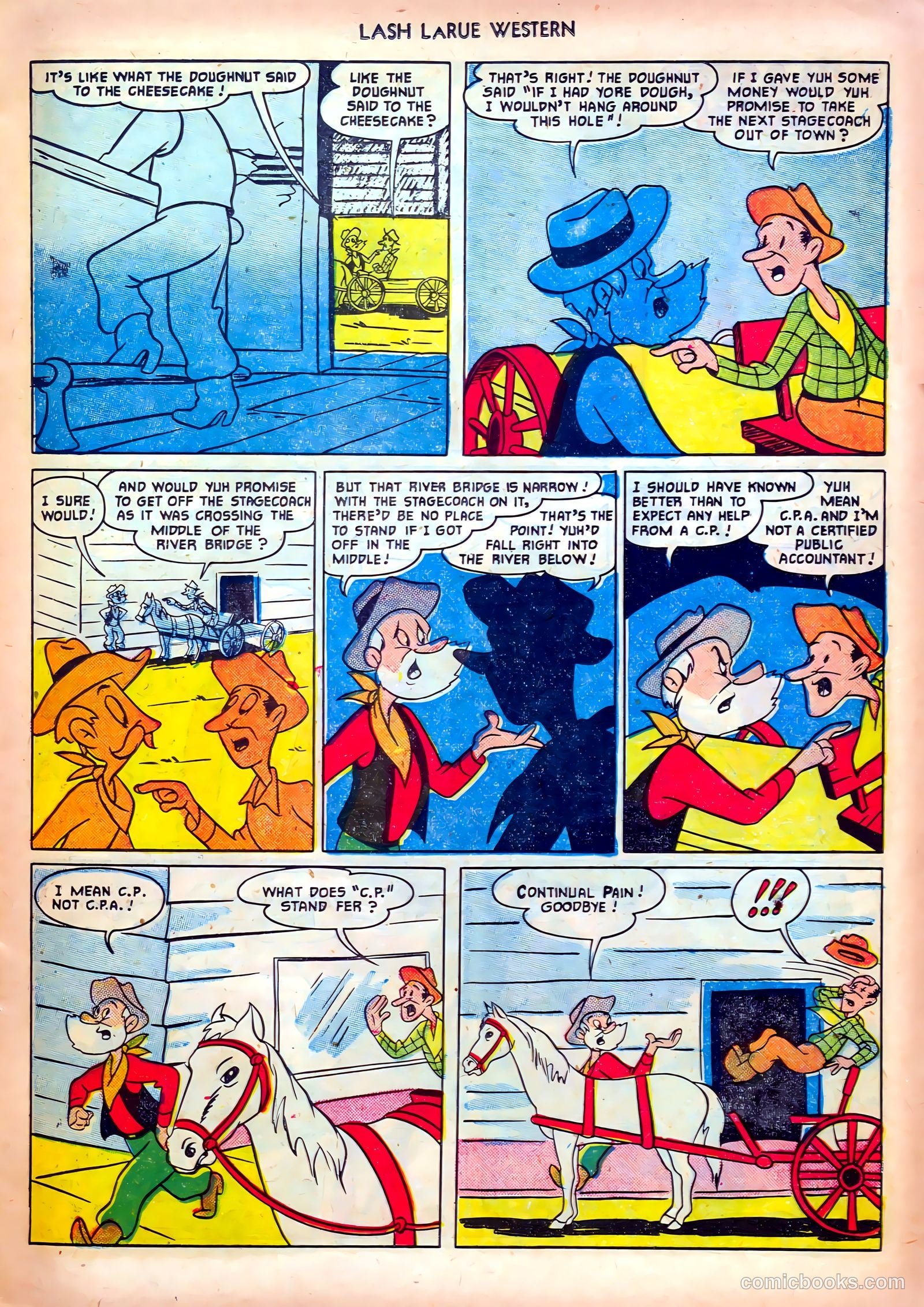 Lash LaRue Western #19 (1951) — page 15 of 36