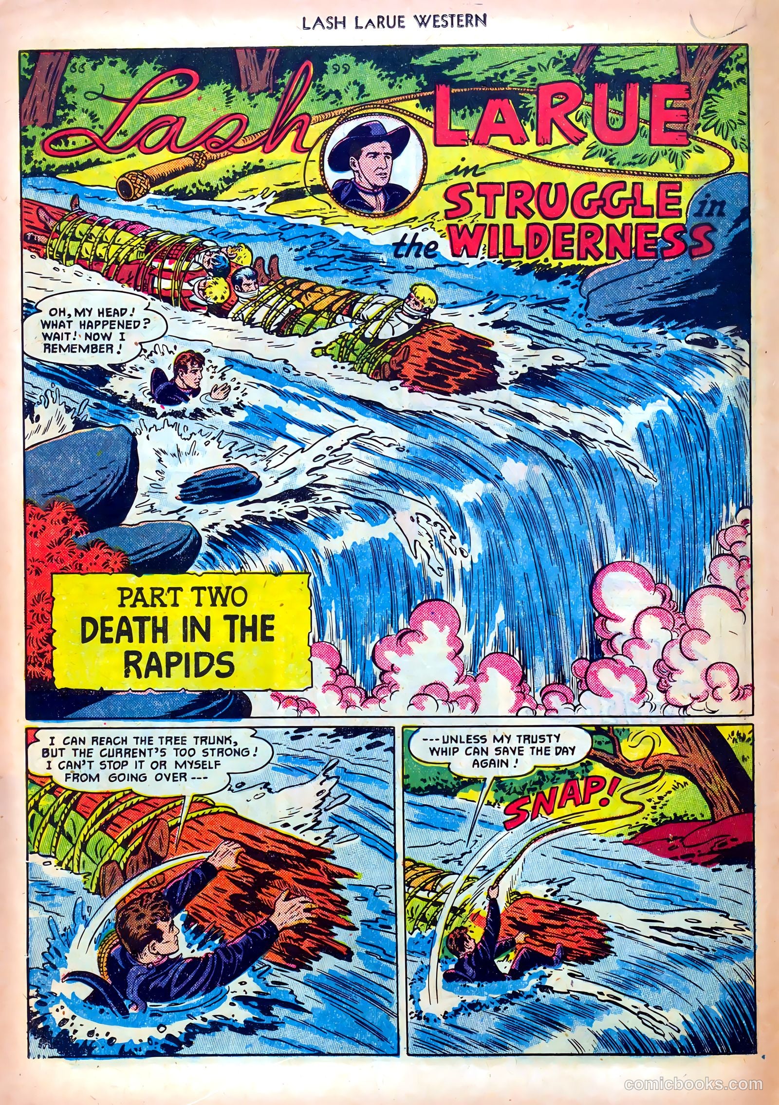 Lash LaRue Western #19 (1951) — page 18 of 36