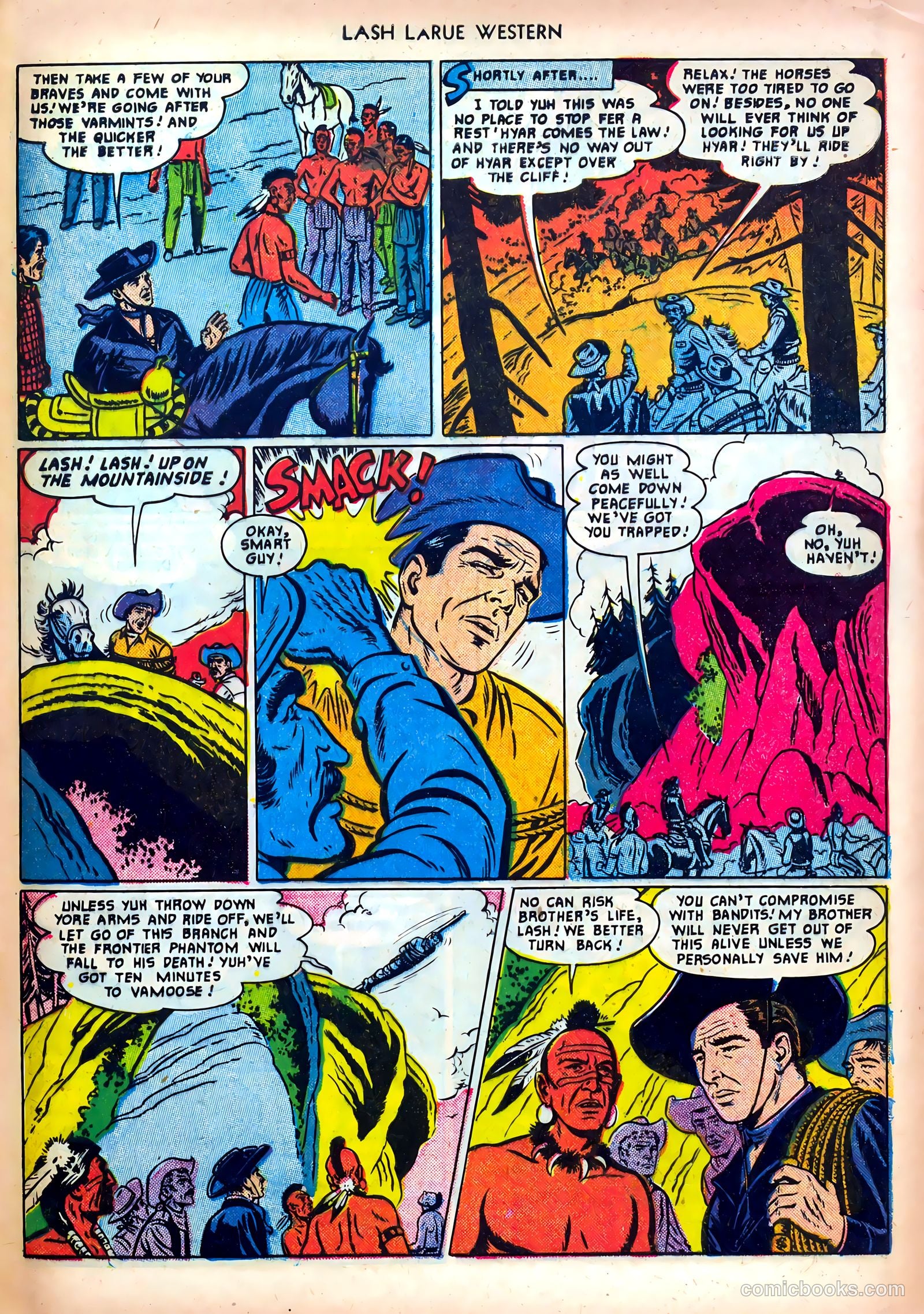 Lash LaRue Western #19 (1951) — page 29 of 36