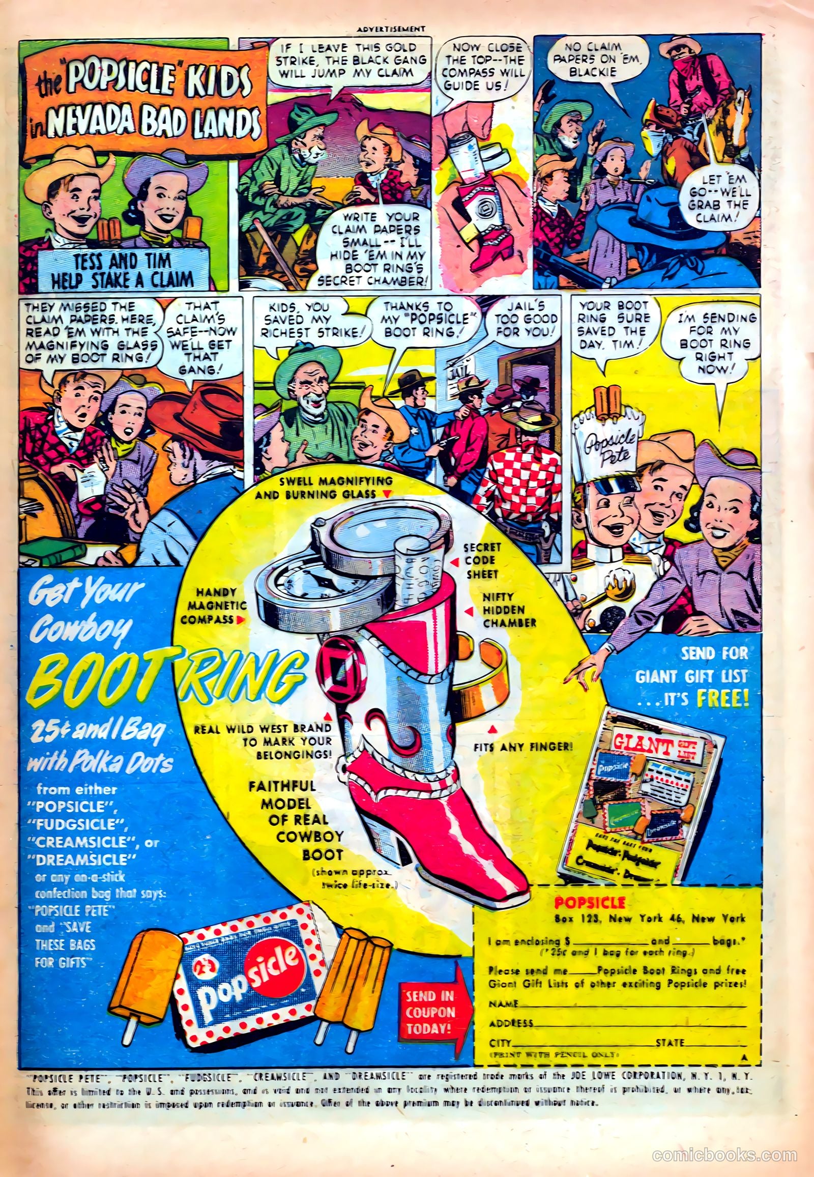 Lash LaRue Western #19 (1951) — page 33 of 36