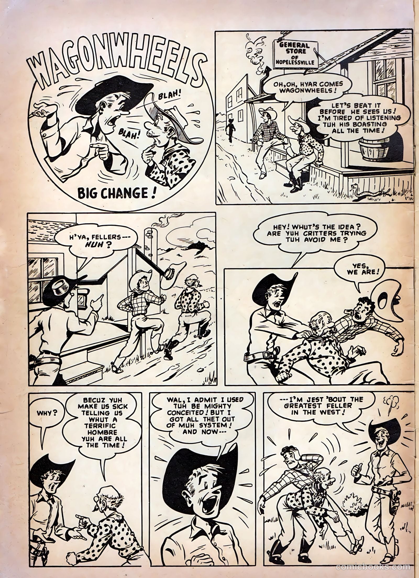 Lash LaRue Western #2 (1949) — page 2 of 36