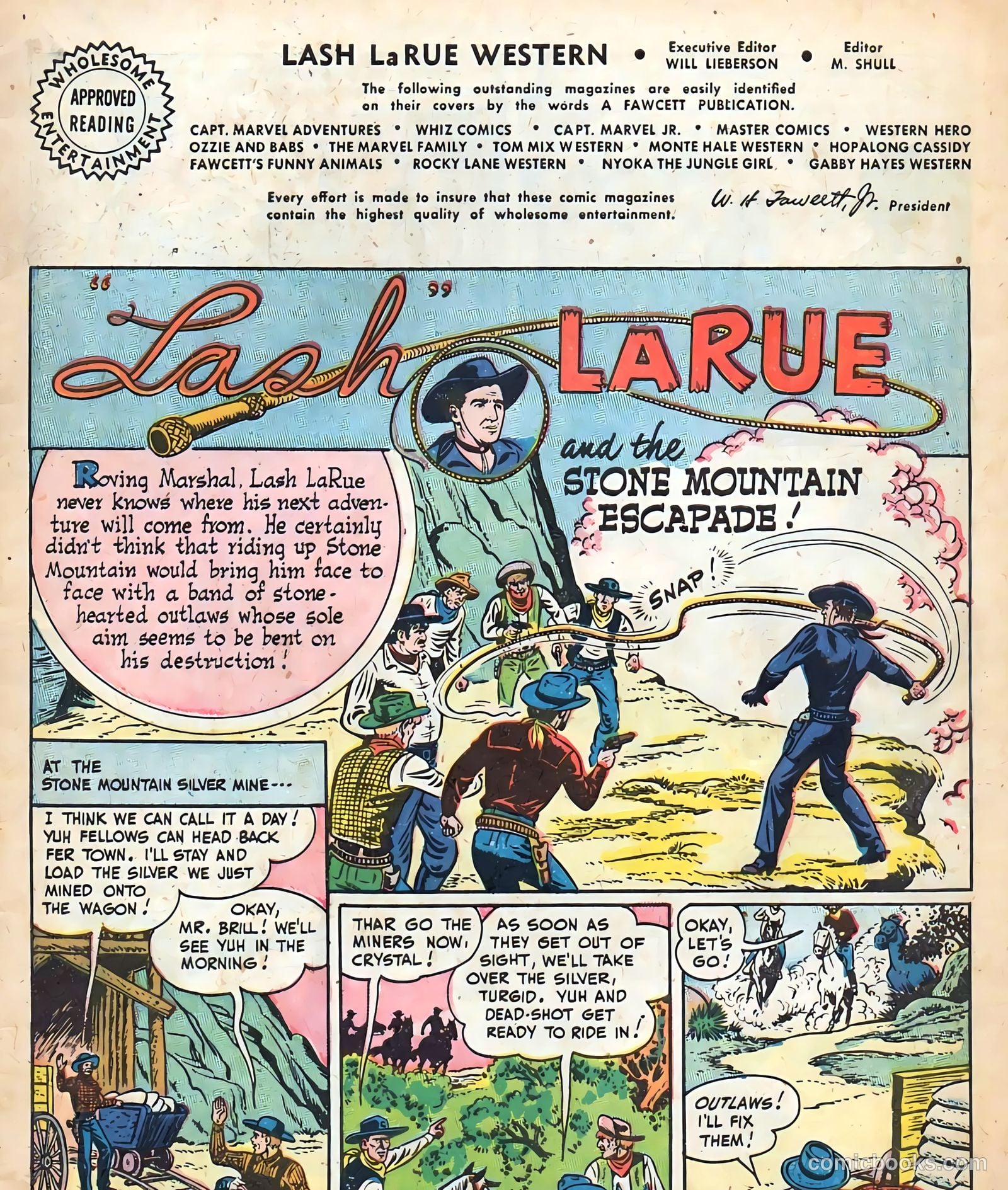 Lash LaRue Western #2 (1949) — page 3 of 36