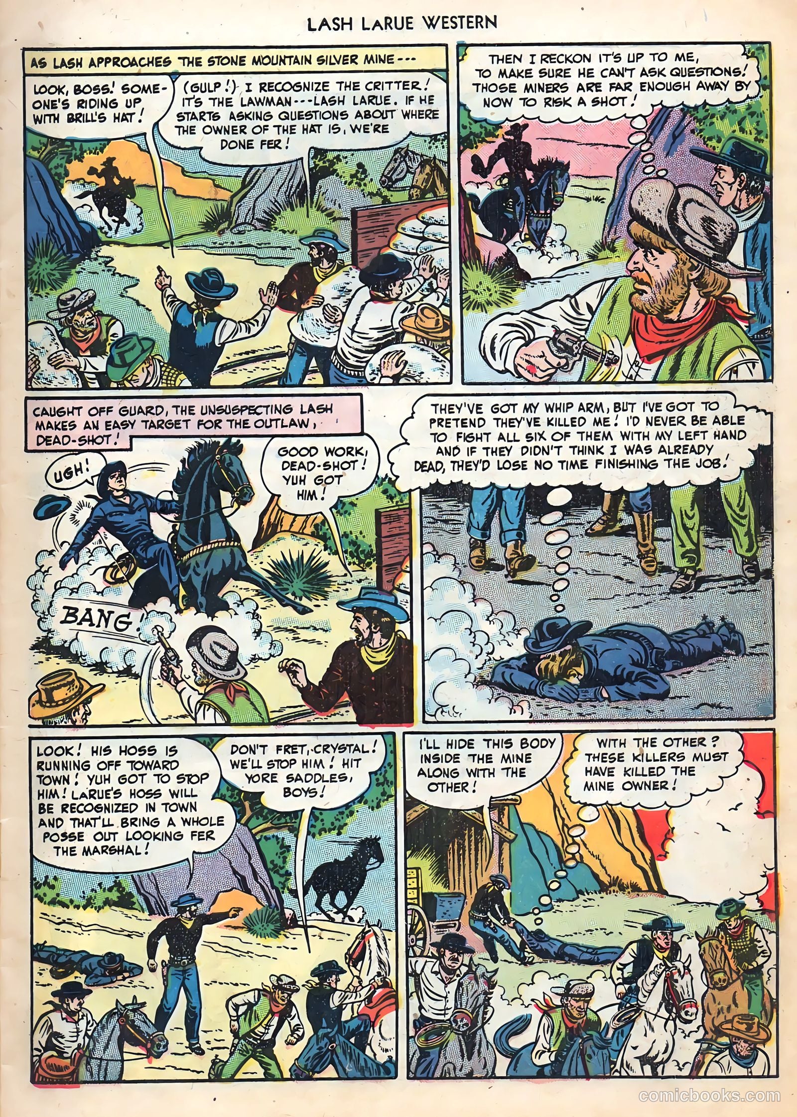 Lash LaRue Western #2 (1949) — page 5 of 36